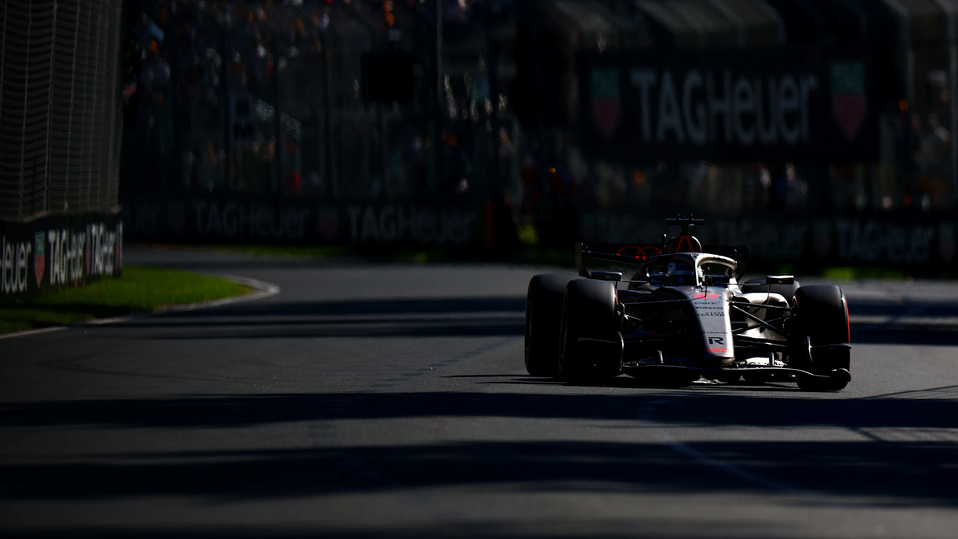 MELBOURNE, AUSTRALIA - MARCH 06: Nico Hulkenberg of Germany driving the (27) Audi F1 Team R26 on