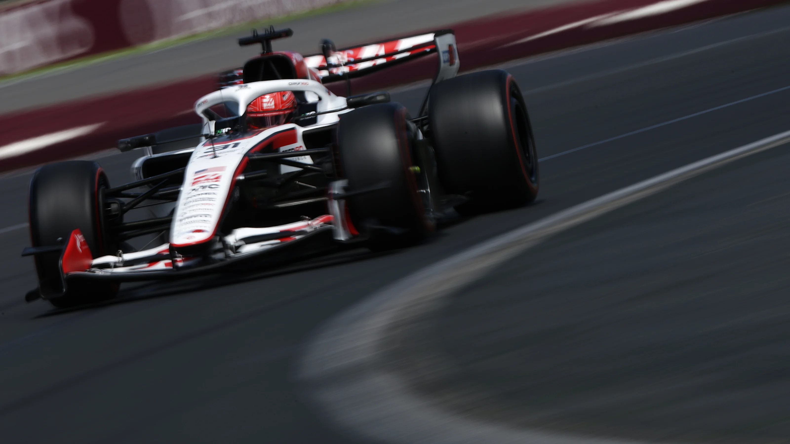 MELBOURNE, AUSTRALIA - MARCH 07: Esteban Ocon of France driving the (31) Haas F1 VF-26 Ferrari on