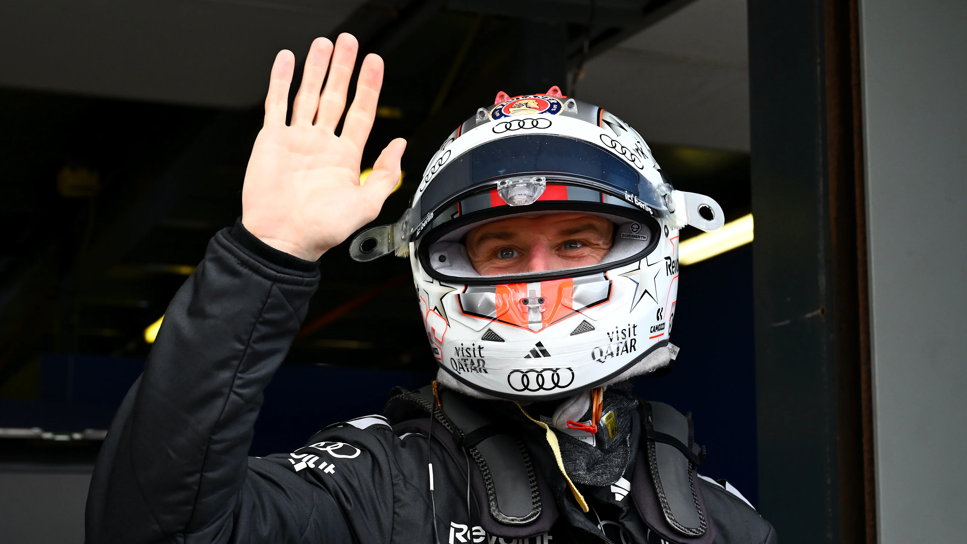 MELBOURNE, AUSTRALIA - MARCH 07: Eleventh placed qualifier Nico Hulkenberg of Germany and Audi F1
