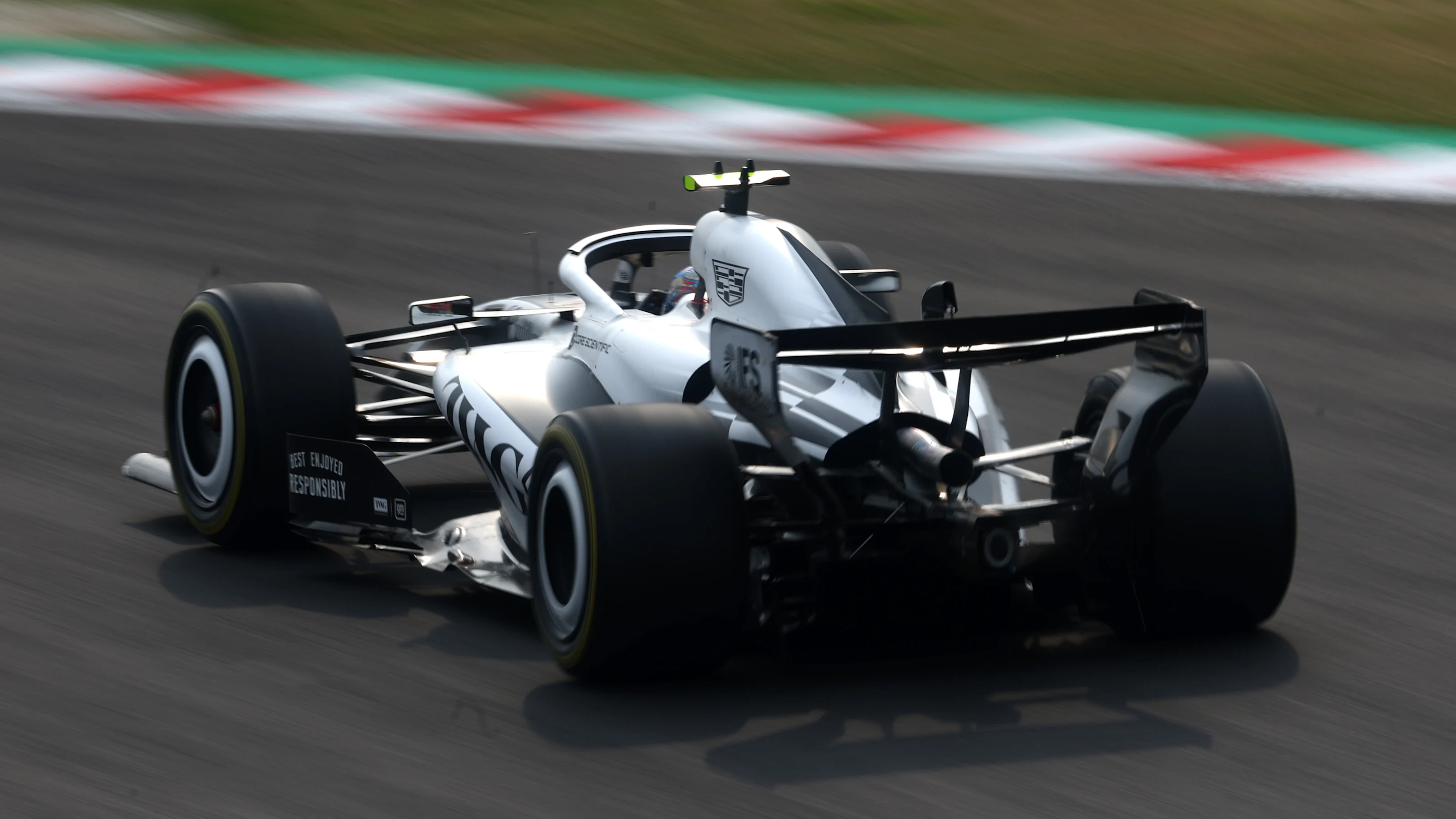 SUZUKA, JAPAN - MARCH 29: Valtteri Bottas of Finland driving the (77) Cadillac F1 Team MAC-26