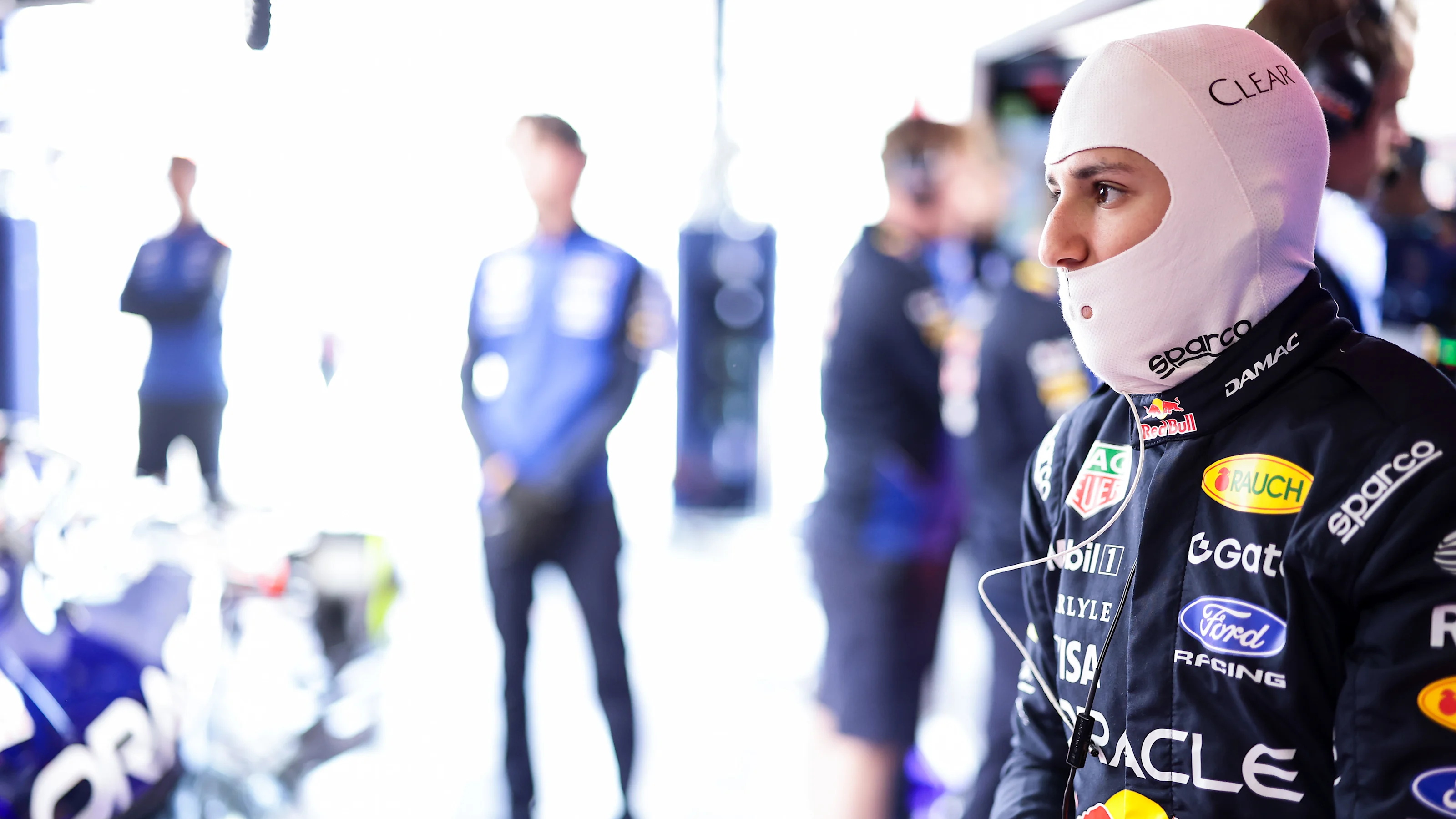 SUZUKA, JAPAN - MARCH 27: Isack Hadjar of France and Oracle Red Bull Racing prepares to drive in