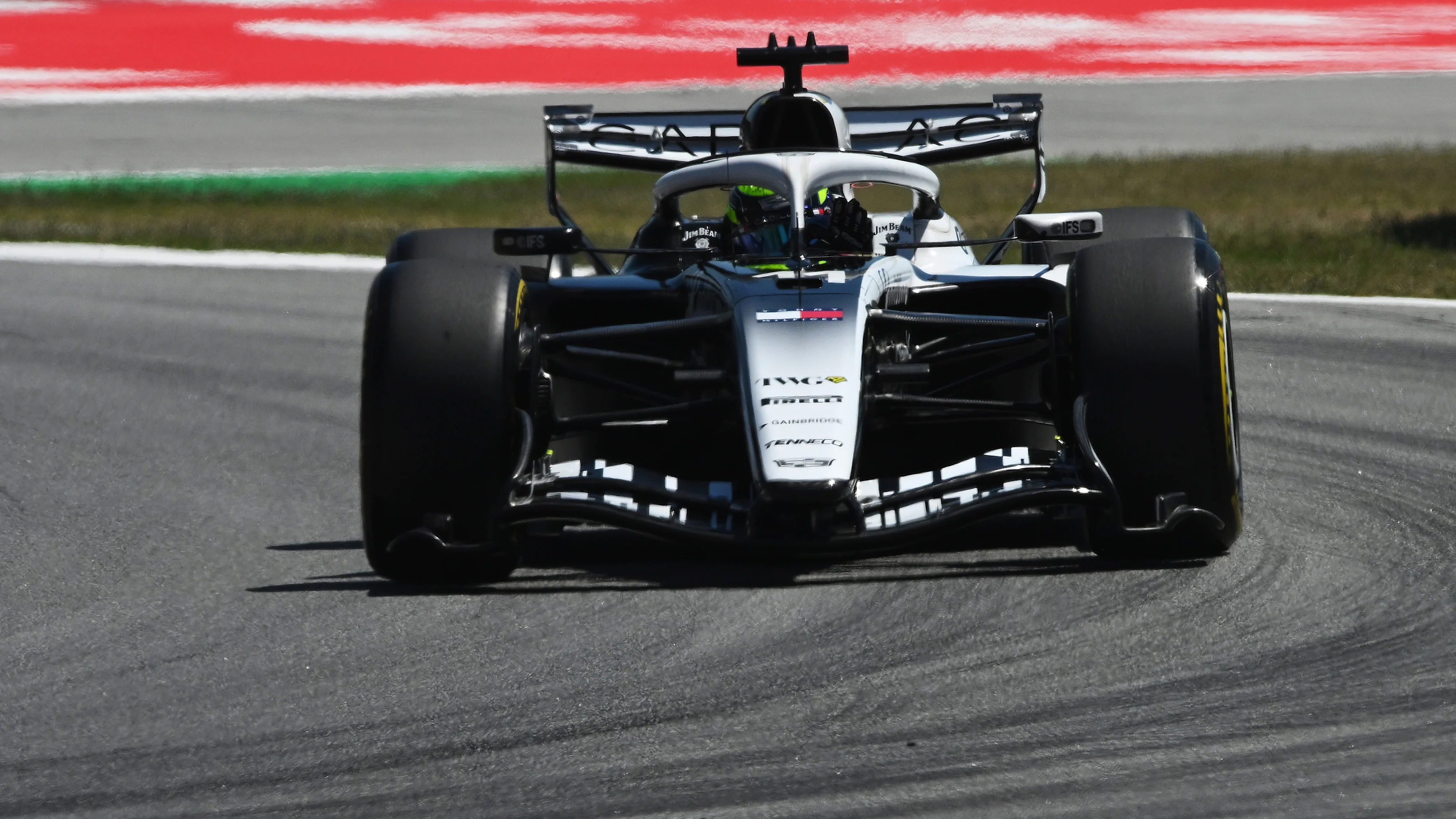 BARCELONA, SPAIN - JUNE 13: Sergio Perez of Mexico driving the (11) Cadillac F1 Team MAC-26 Ferrari