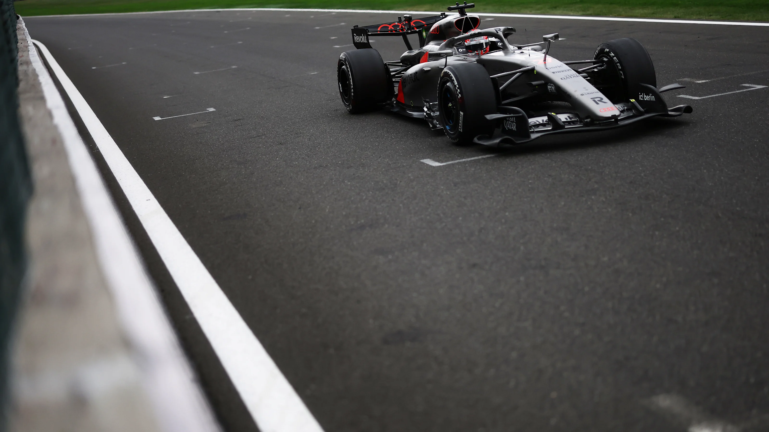 SPA, BELGIUM - JULY 17: Nico Hulkenberg of Germany driving the (27) Audi F1 Team R26 on track