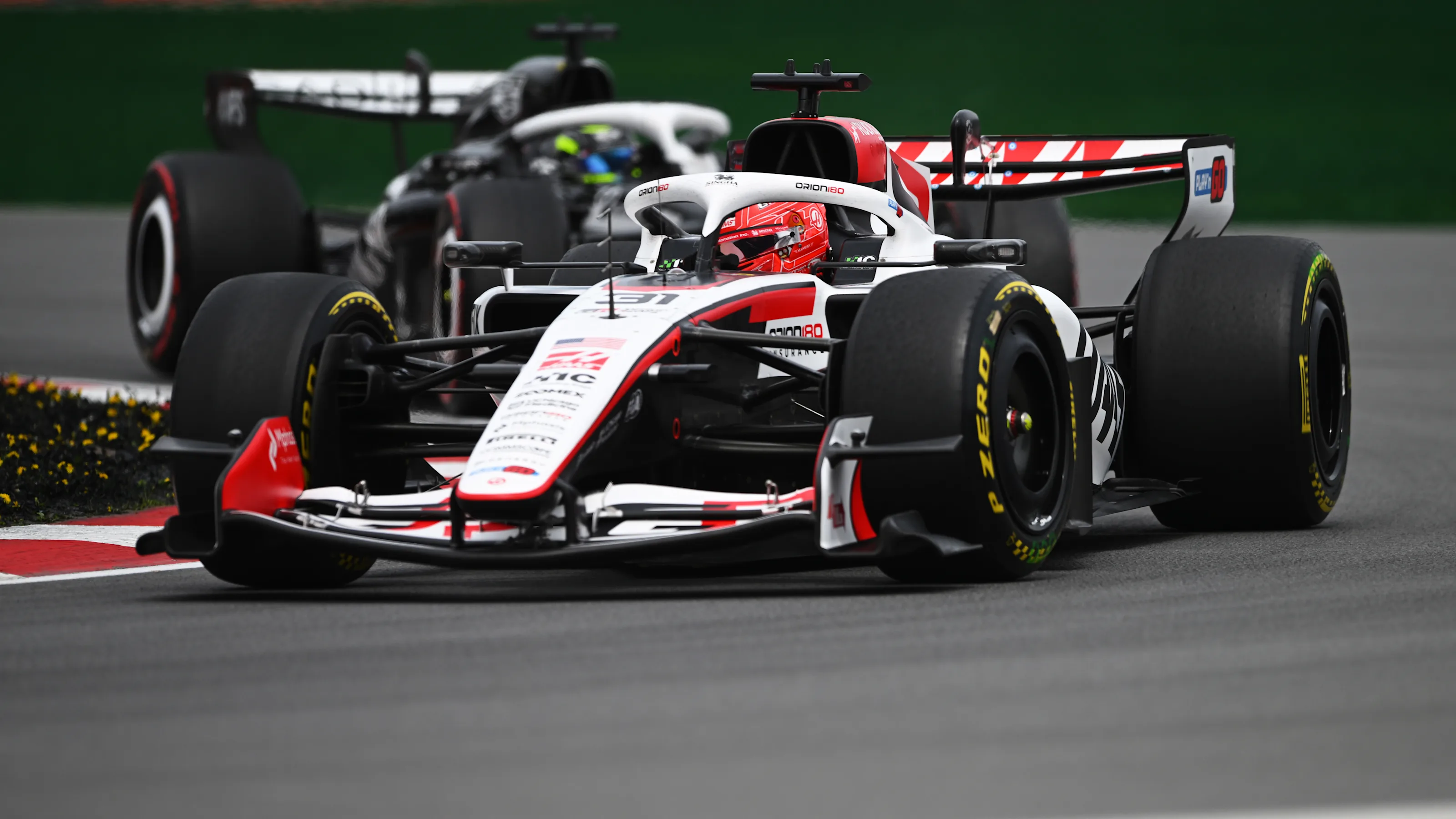 MONTREAL, QUEBEC - MAY 23: Esteban Ocon of France driving the (31) Haas F1 VF-26 Ferrari on track