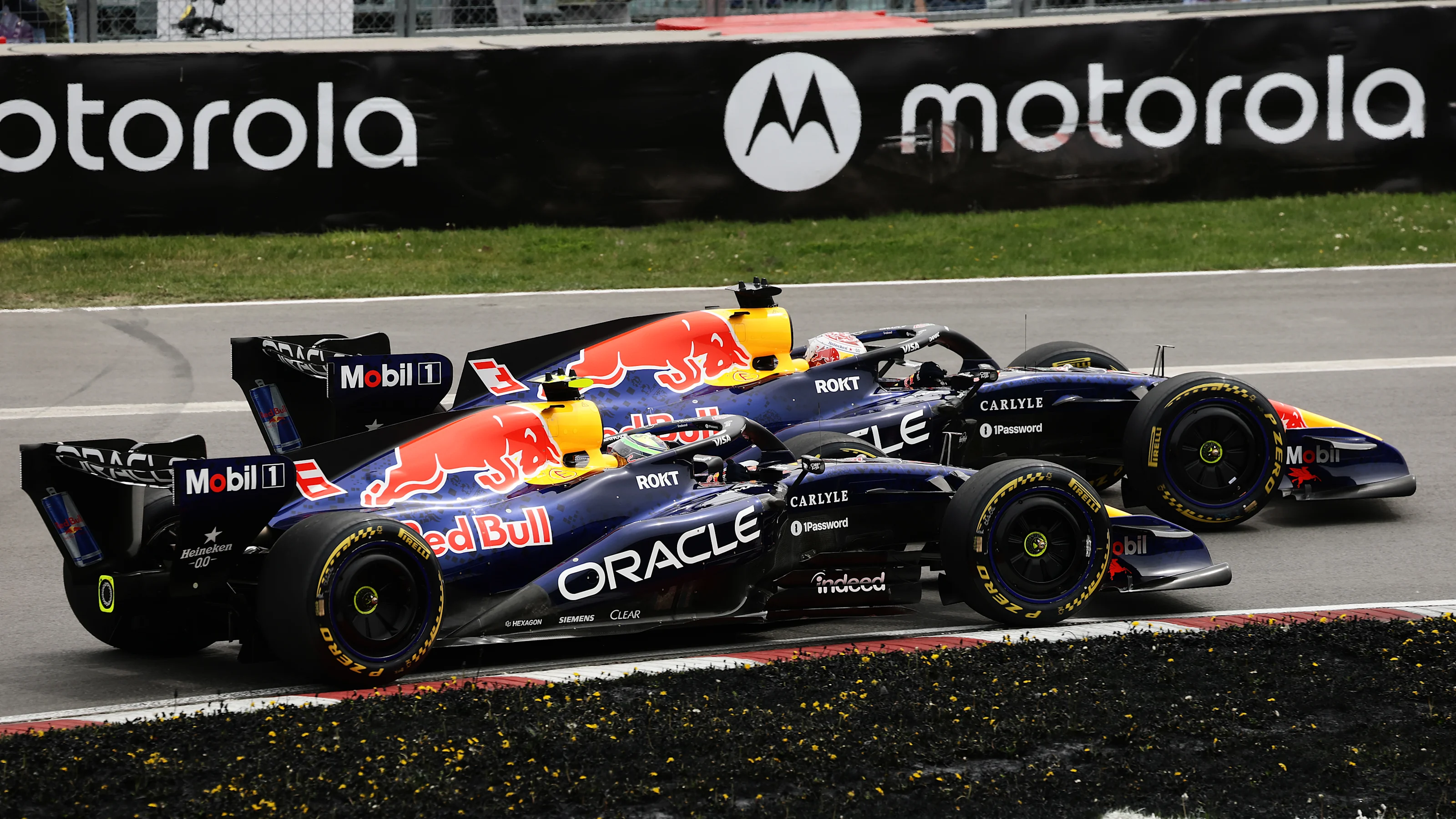 MONTREAL, QUEBEC - MAY 23: Max Verstappen of the Netherlands driving the (3) Oracle Red Bull Racing