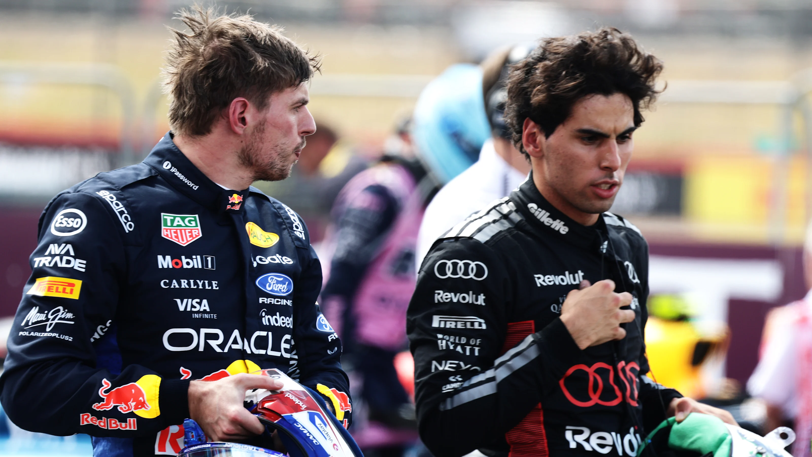 NORTHAMPTON, ENGLAND - JULY 04: Max Verstappen of the Netherlands and Oracle Red Bull Racing and