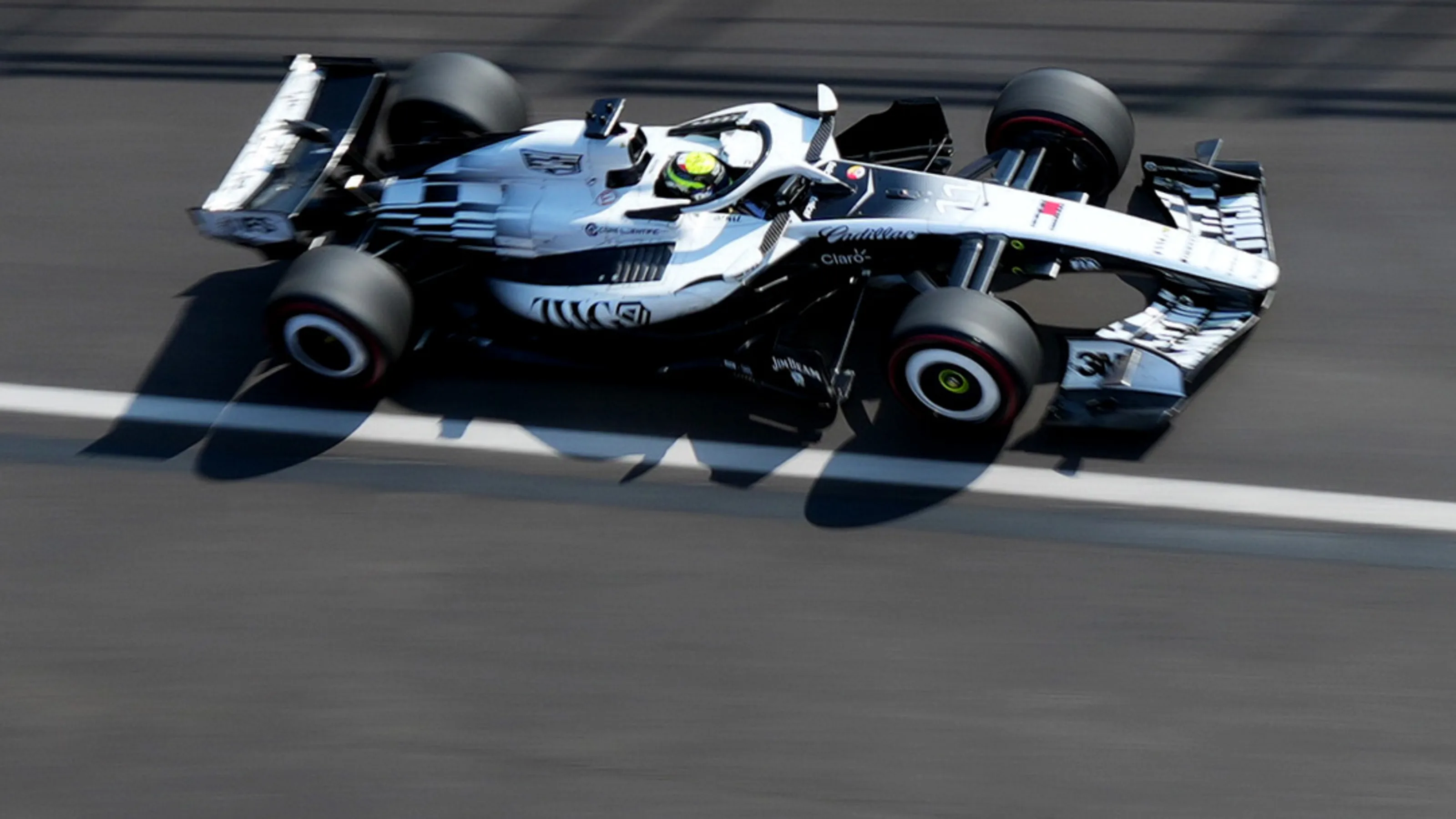 BUDAPEST, HUNGARY - JULY 26: Sergio Perez of Mexico driving the (11) Cadillac F1 Team MAC-26