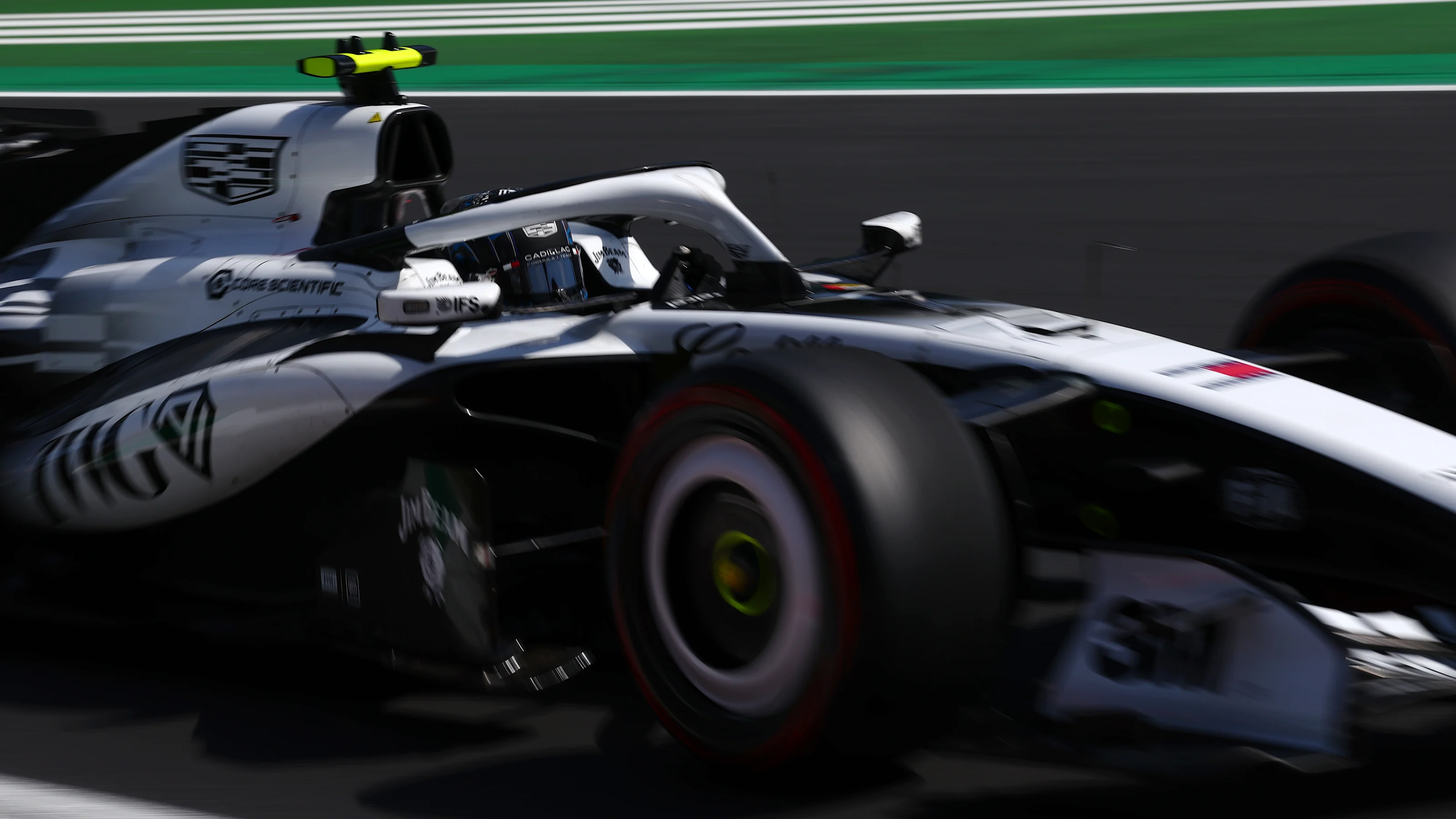 MONZA, ITALY - SEPTEMBER 05: Valtteri Bottas of Finland driving the (77) Cadillac F1 Team MAC-26