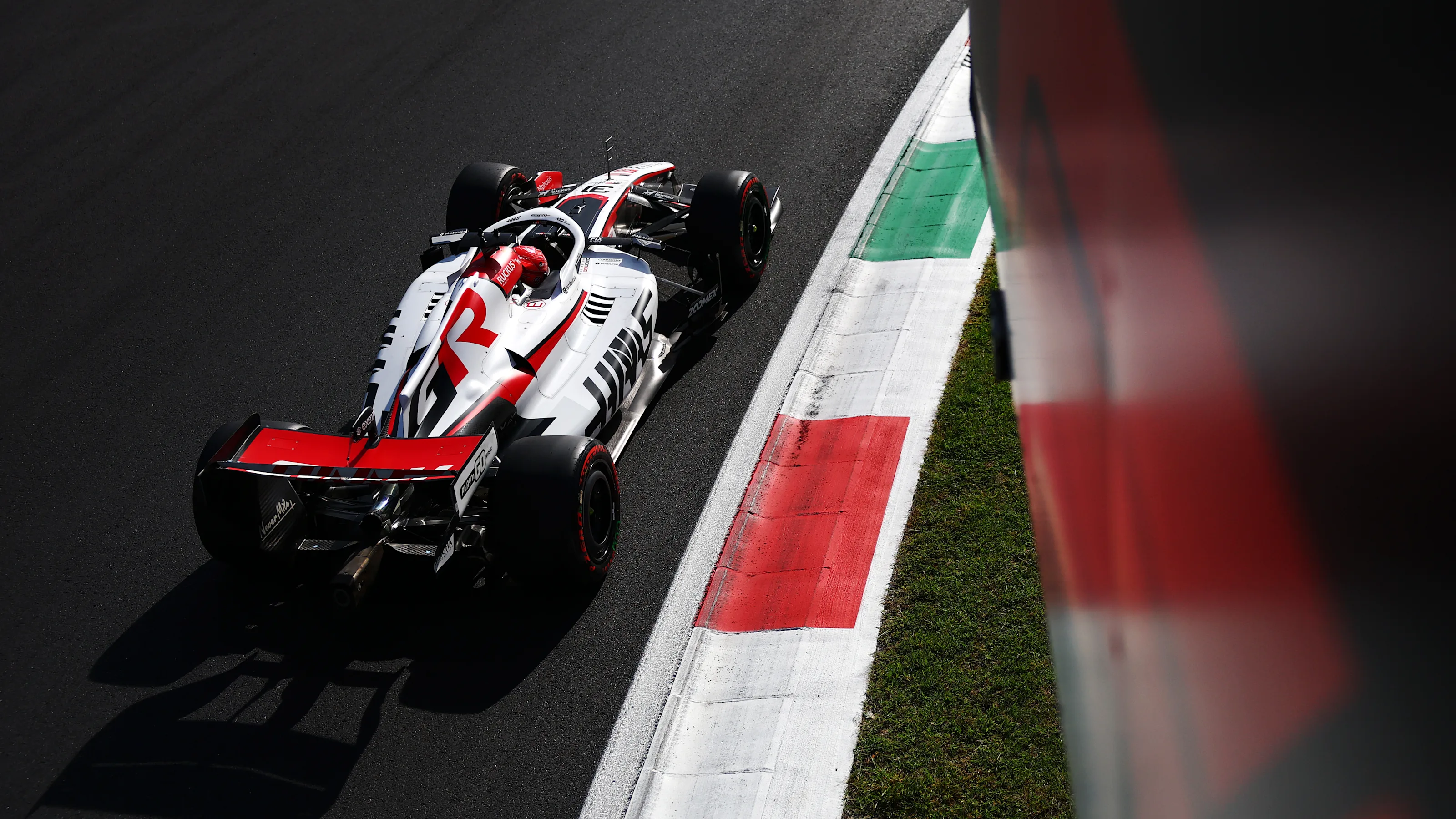MONZA, ITALY - SEPTEMBER 05: Esteban Ocon of France driving the (31) Haas F1 VF-26 Ferrari in the