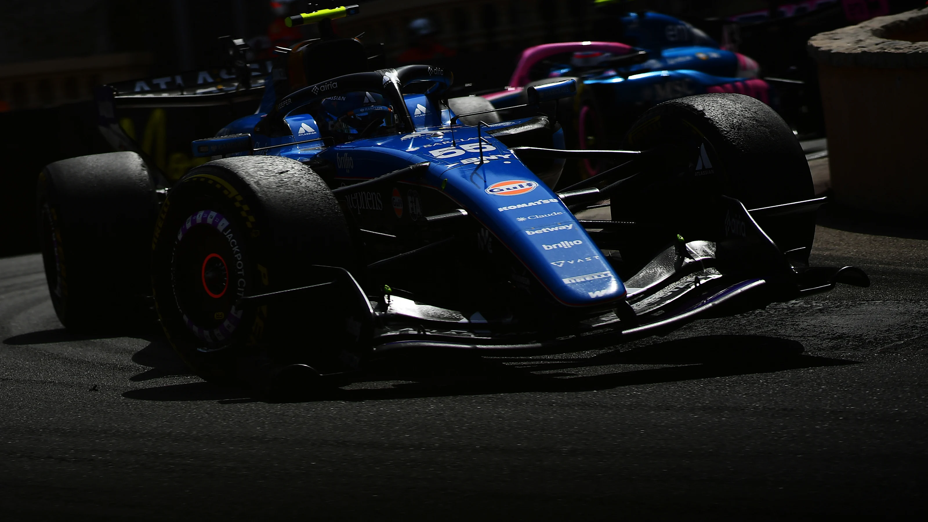 MONTE-CARLO, MONACO - JUNE 07: Carlos Sainz of Spain driving the (55) Williams FW48 Mercedes on