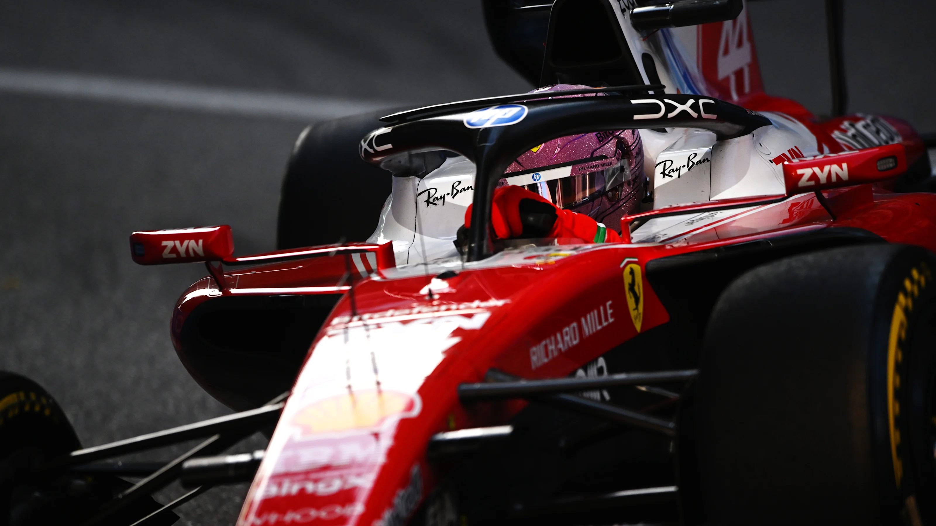 MONTE-CARLO, MONACO - JUNE 05: Lewis Hamilton of Great Britain driving the (44) Scuderia Ferrari