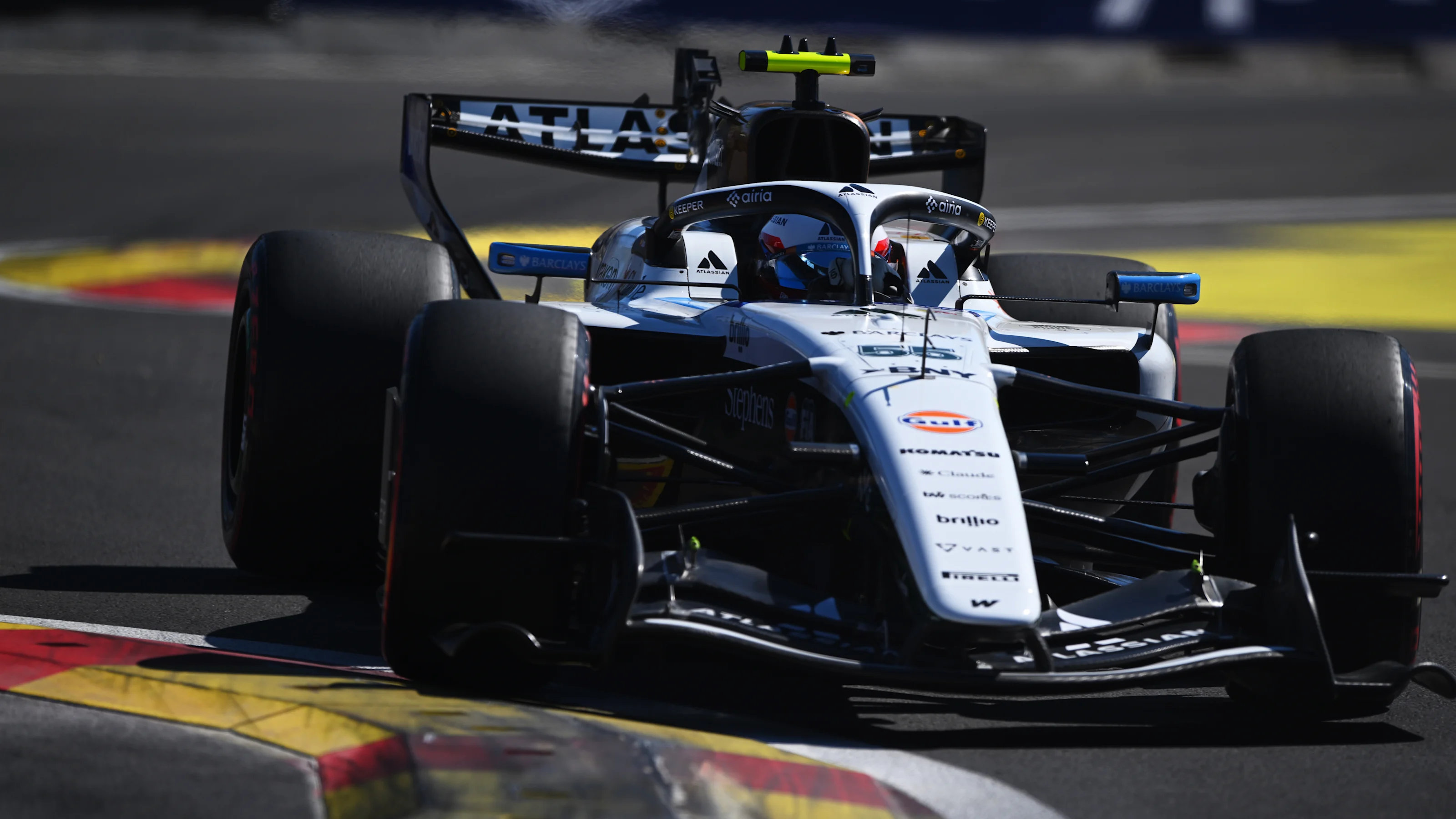 MADRID, SPAIN - SEPTEMBER 12: Carlos Sainz of Spain driving the (55) Williams FW48 Mercedes on