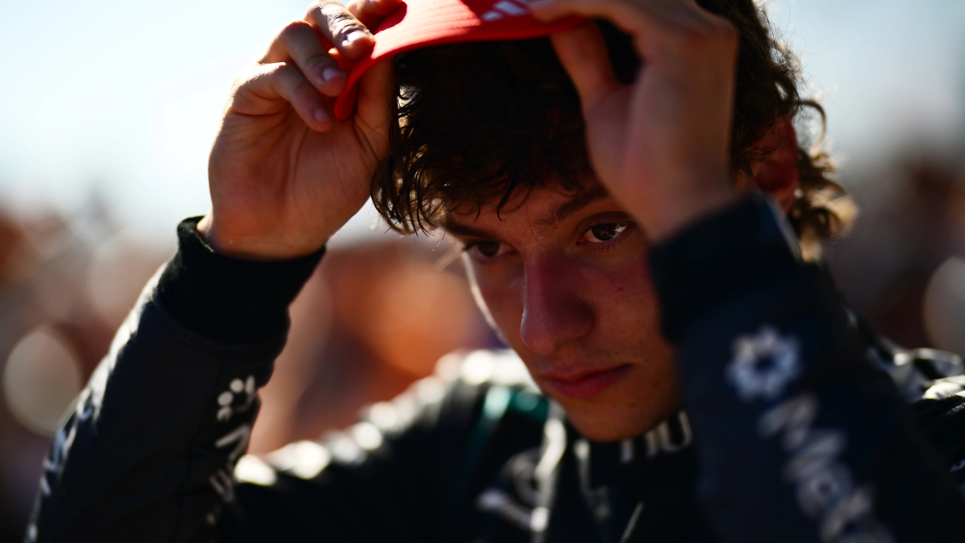 MADRID, SPAIN - SEPTEMBER 12: Second placed qualifier Andrea Kimi Antonelli of Italy and Mercedes