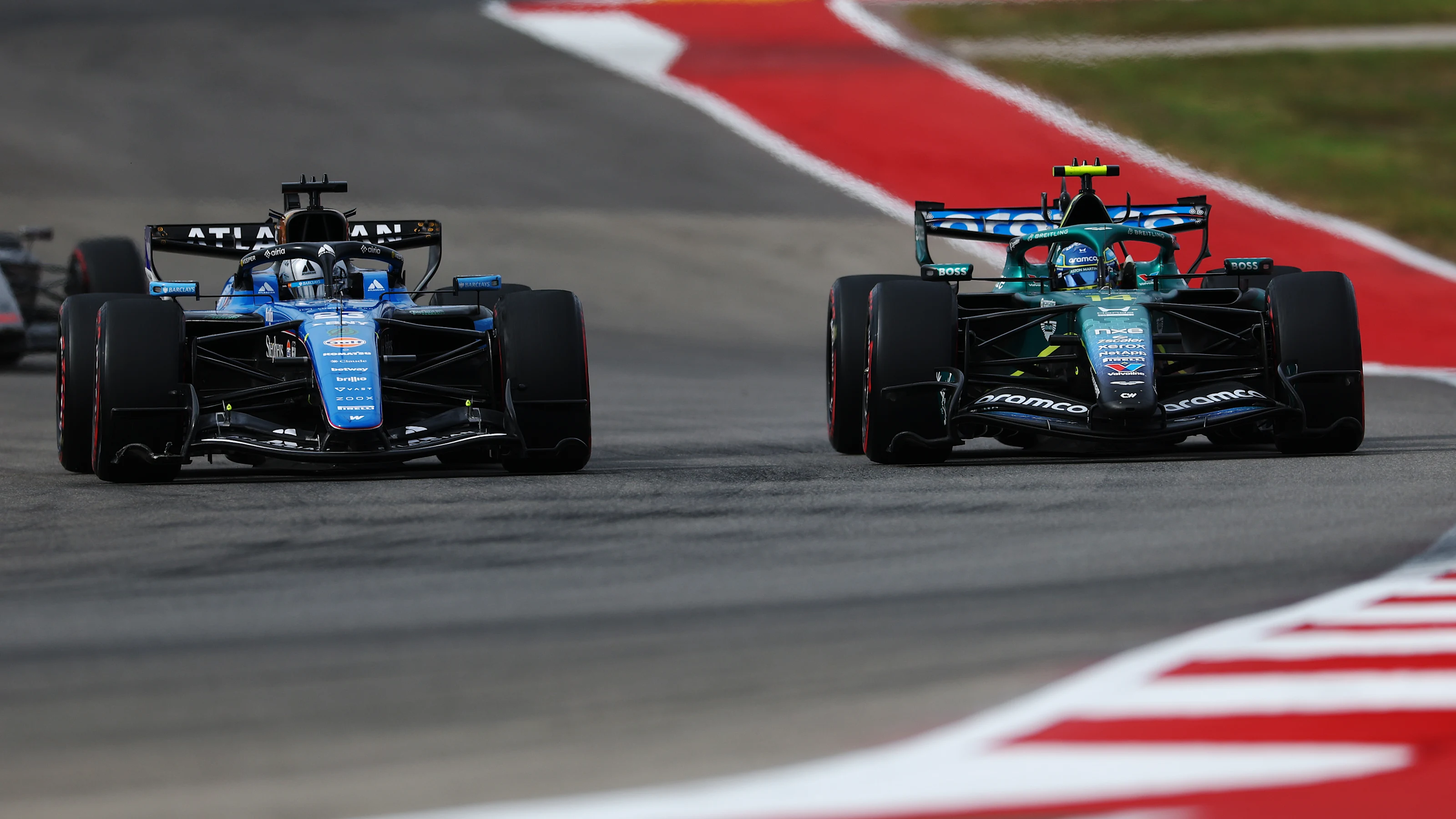 AUSTIN, TEXAS - OCTOBER 25: Alexander Albon of Thailand driving the (23) Williams FW48 Mercedes and