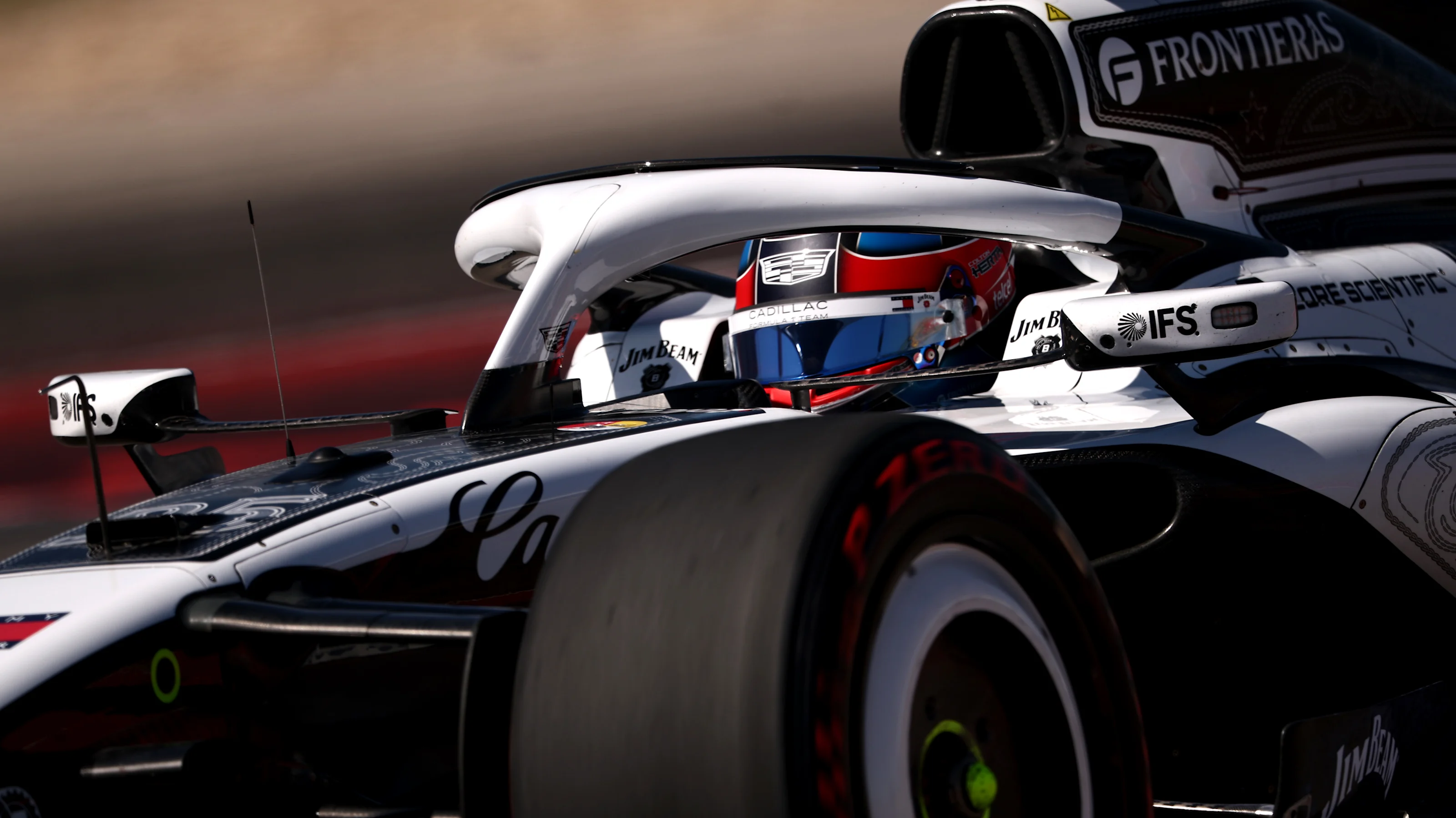 AUSTIN, TEXAS - OCTOBER 23: Colton Herta of United States driving the (25) Cadillac F1 Team MAC-26