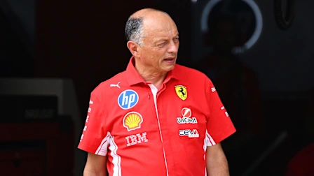 KUALA LUMPUR, MALAYSIA - OCTOBER 03: Frederic Vasseur, Team Principal of Scuderia Ferrari looks on