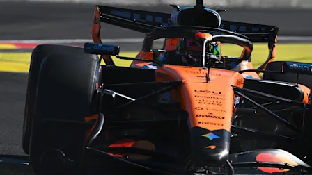 MADRID, SPAIN - SEPTEMBER 12: Lando Norris of Great Britain driving the (1) McLaren MCL40 Mercedes