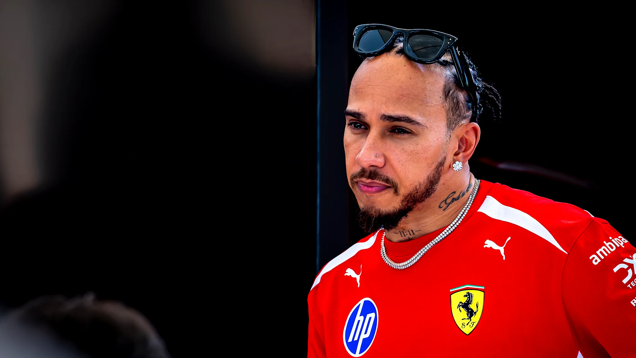 Lewis Hamilton during pre-season testing in Bahrain