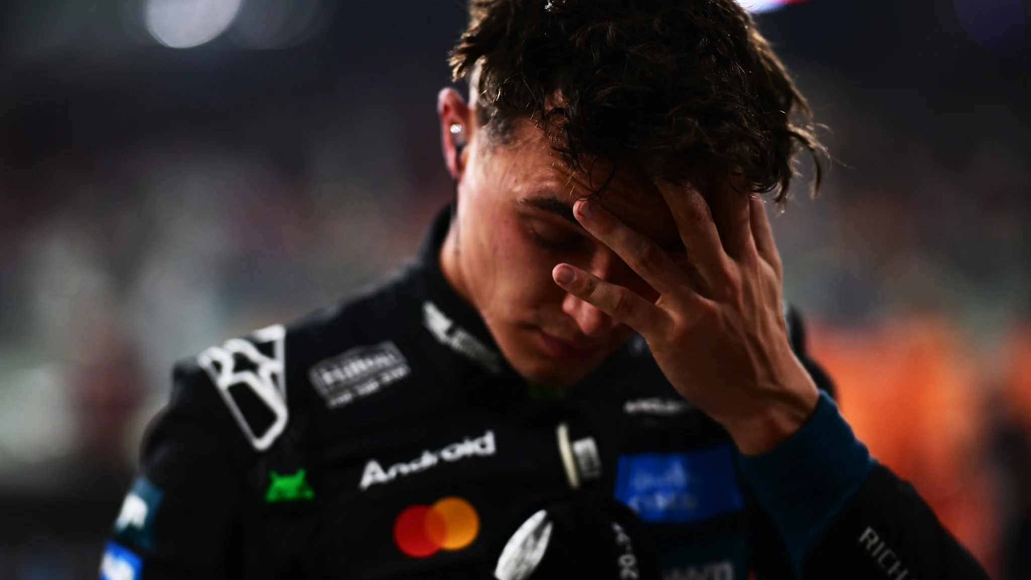 Lando Norris at Yas Marina Circuit