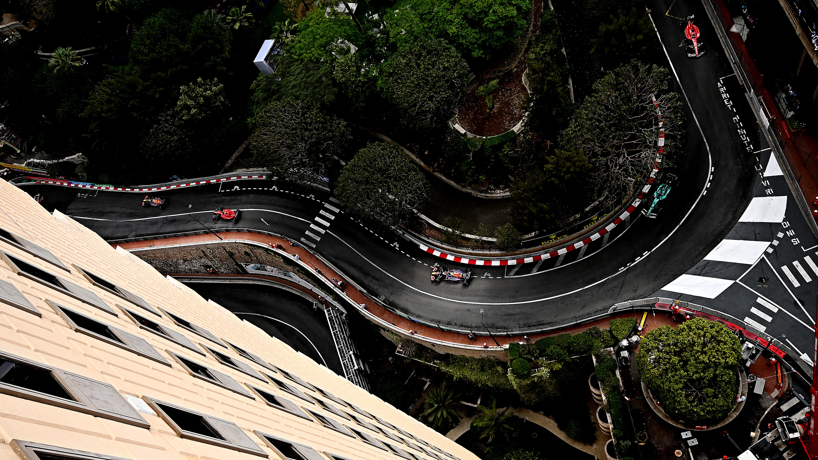 MONTE-CARLO, MONACO - MAY 29: Sergio Perez of Mexico driving the (11) Oracle Red Bull Racing RB18