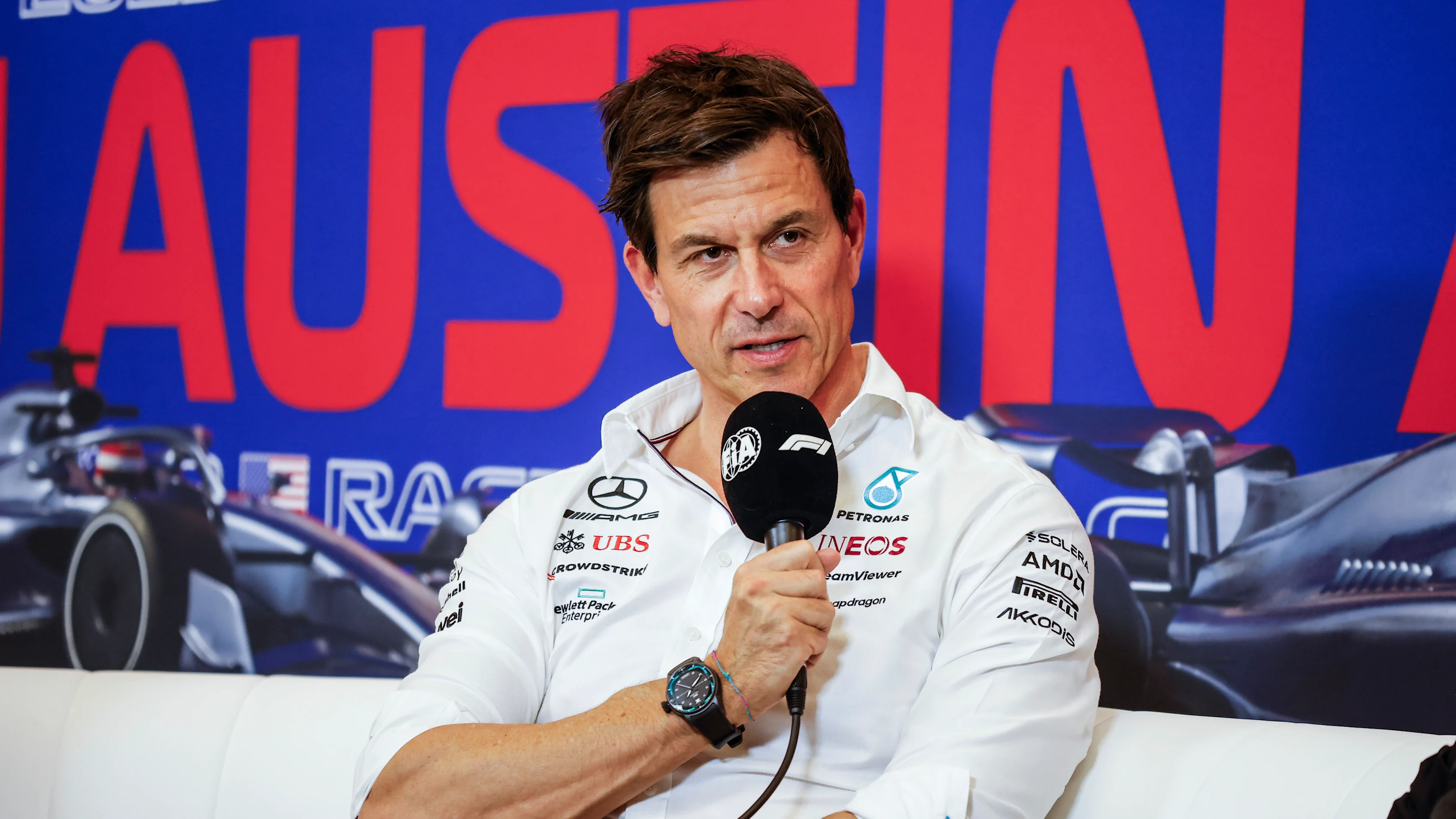 Toto Wolff, Team Principal, Mercedes - AMG PETRONAS, portrait during the Formula 1 Lenovo United
