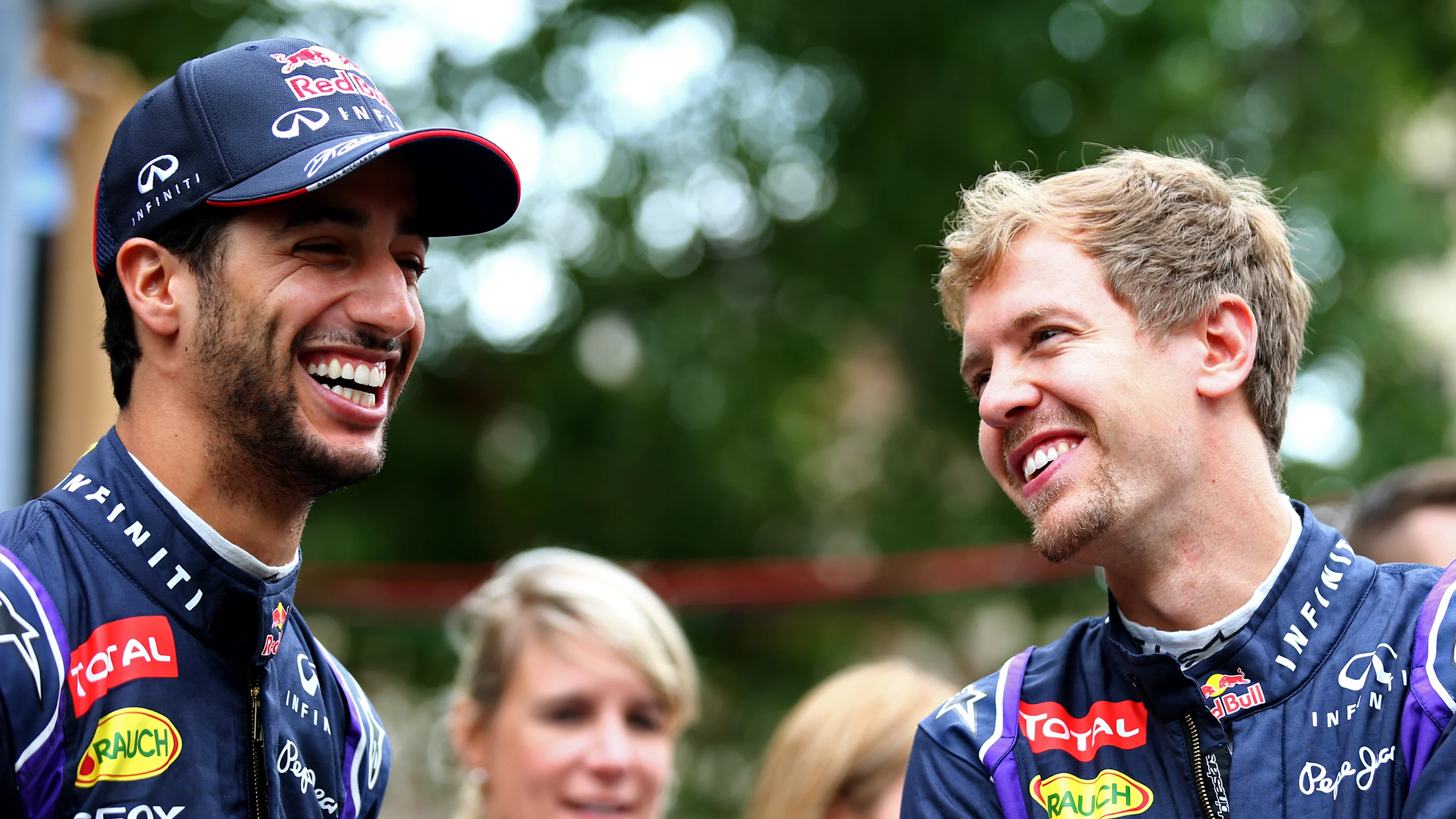 AUSTIN, TX - OCTOBER 29: Daniel Ricciardo of Australia and Infiniti Red Bull Racing and Sebastian