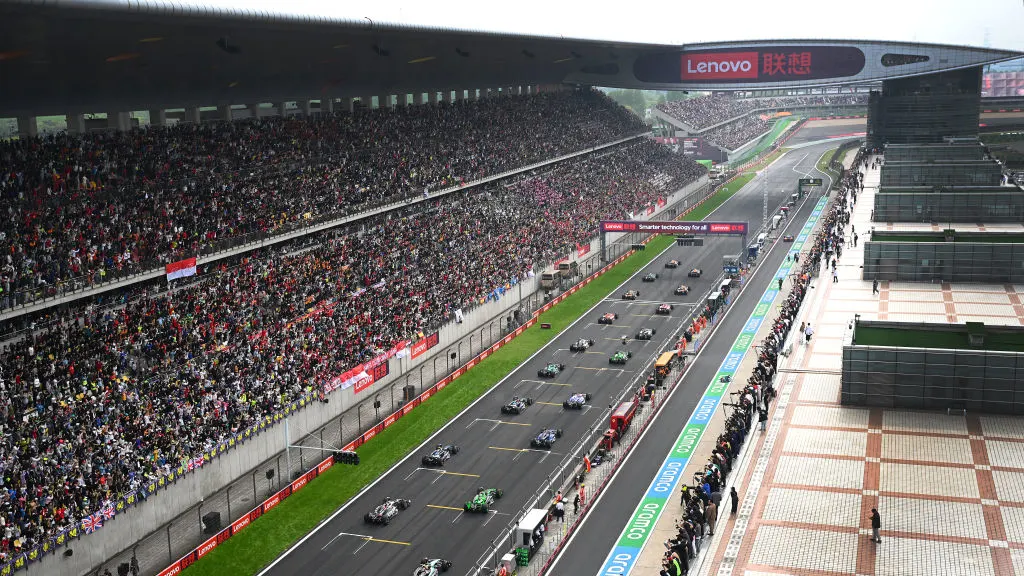 SHANGHAI, CHINA - APRIL 21: Max Verstappen of the Netherlands driving the (1) Oracle Red Bull