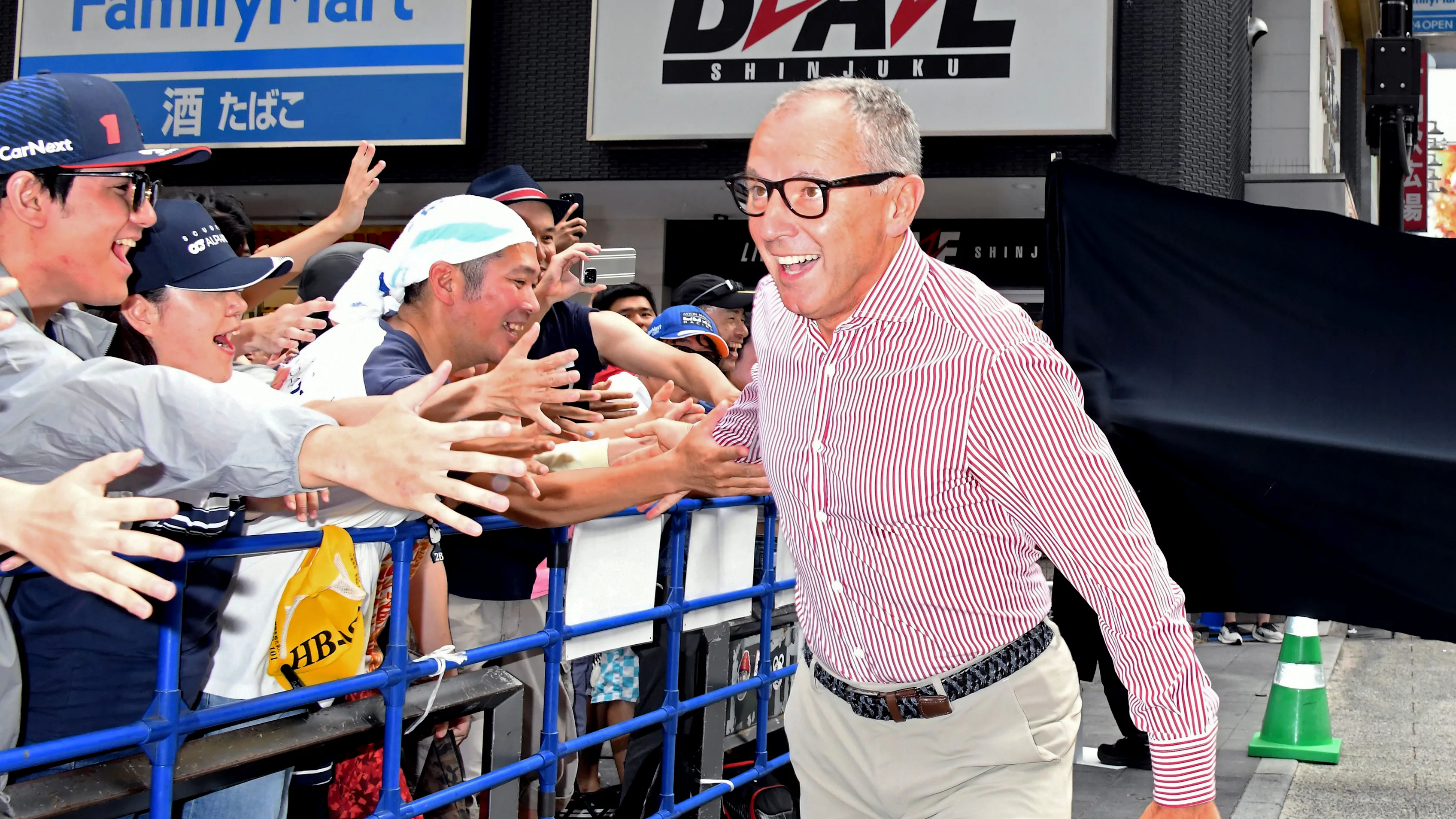 TOKYO, JAPAN - SEPTEMBER 20: Formula 1 President and CEO Stefano Domenicali attends the F1 Tokyo