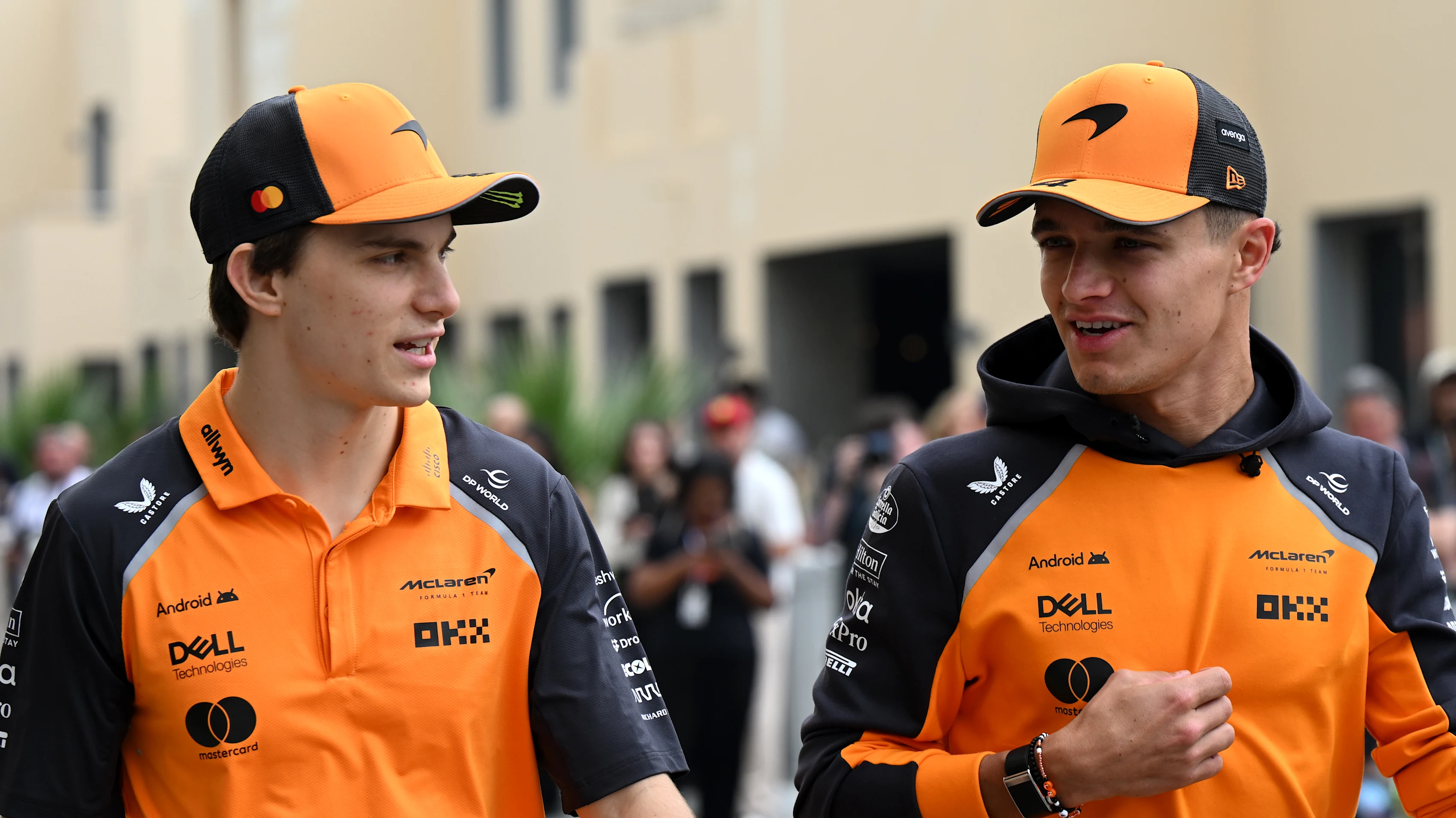 ABU DHABI, UNITED ARAB EMIRATES - DECEMBER 05: Oscar Piastri of Australia and McLaren and Lando
