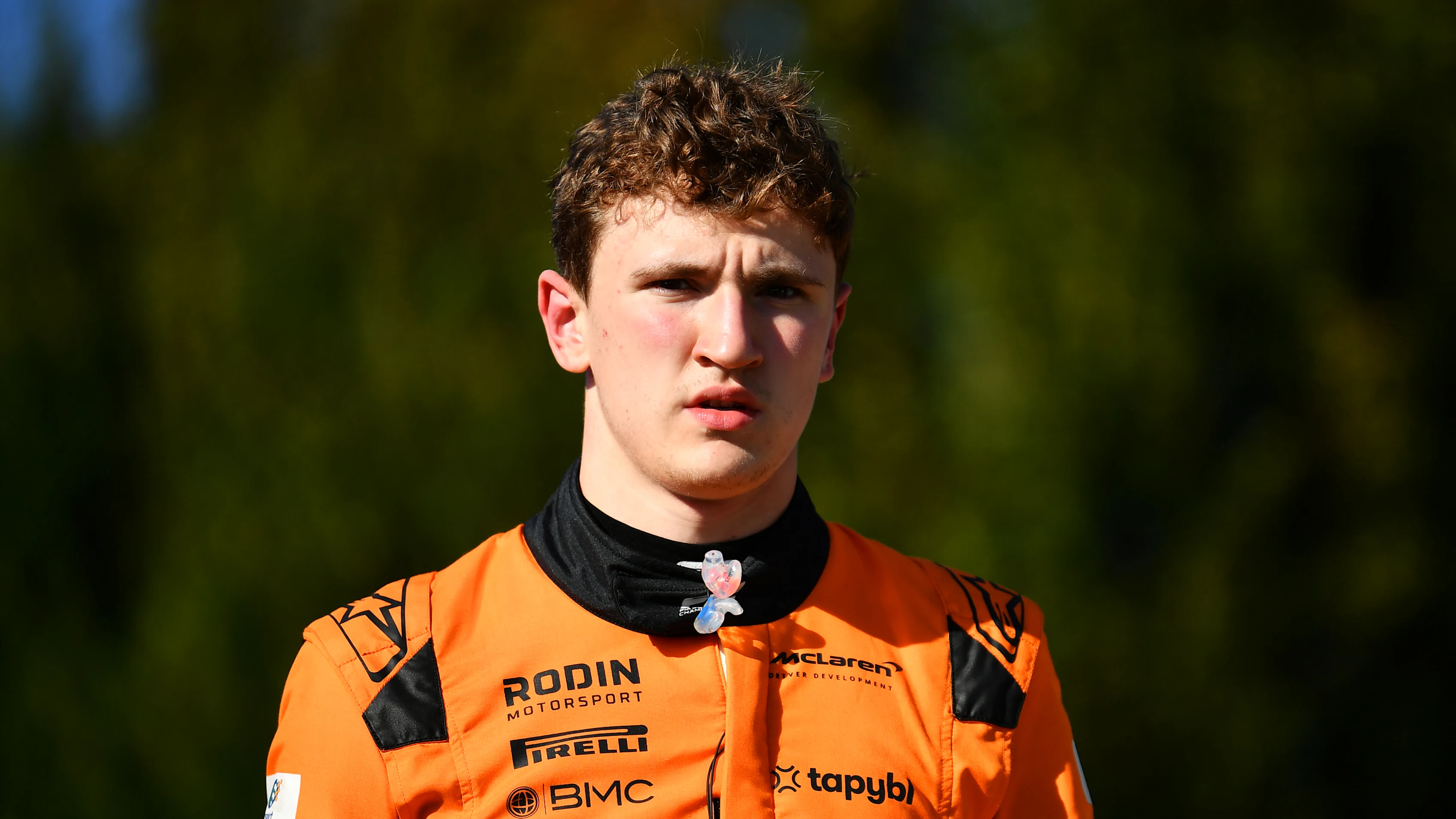 MONZA, ITALY - SEPTEMBER 05: Alexander Dunne of Ireland and Rodin Motorsport (17) looks on during