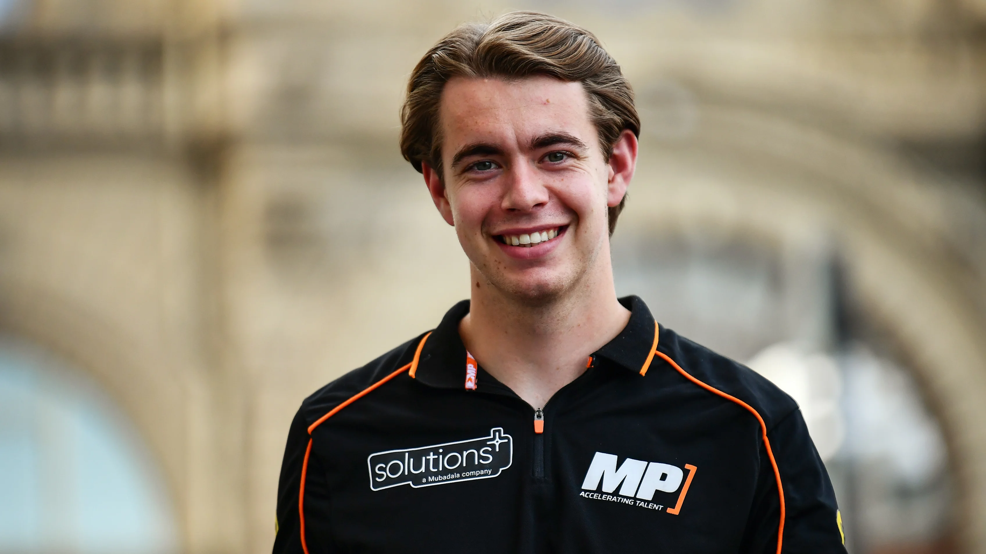 BAKU, AZERBAIJAN - SEPTEMBER 18: Richard Verschoor of Netherlands and MP Motorsport (6) looks on