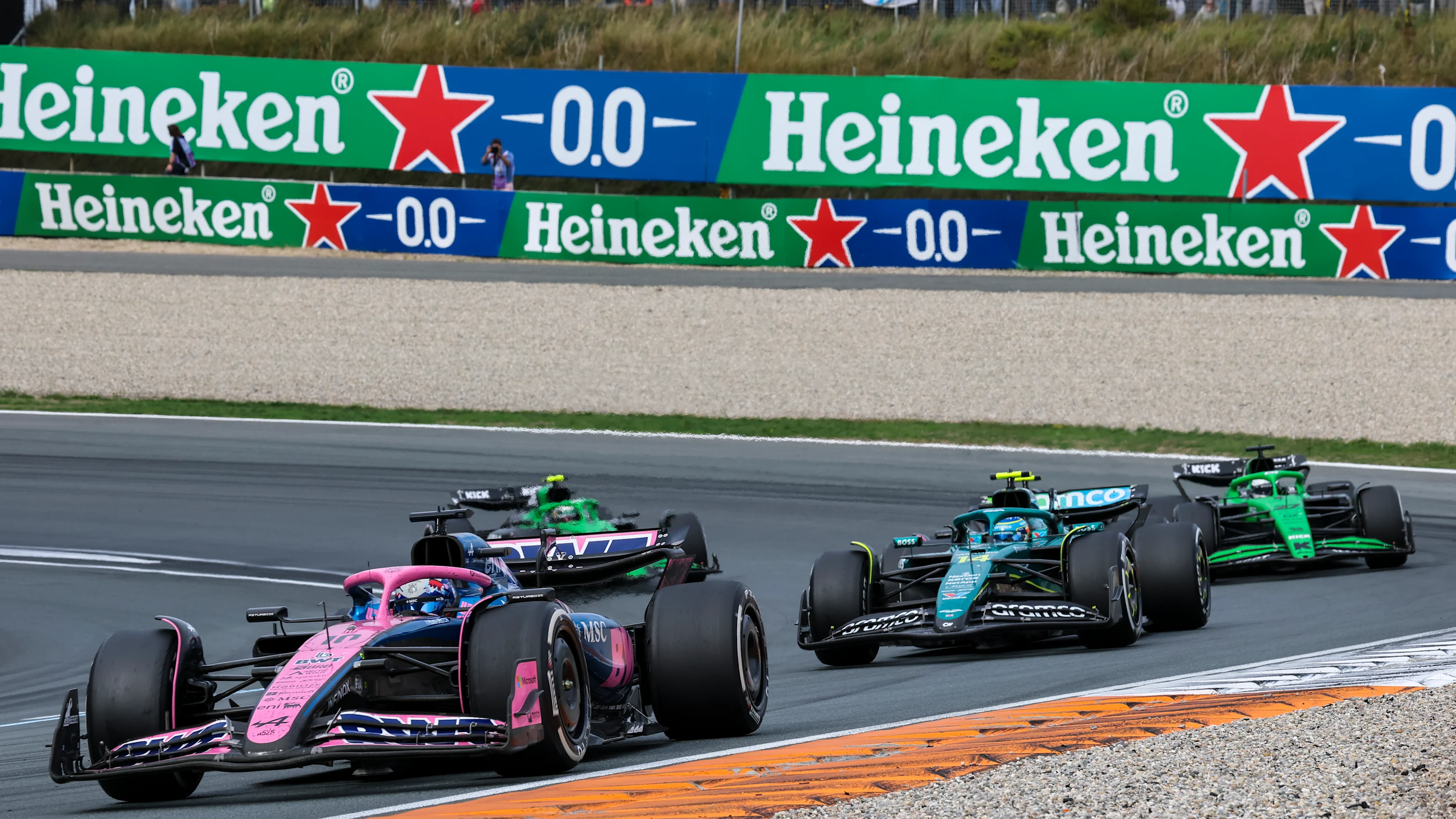 Pierre Gasly of France drives the (10) BWT Alpine F1 Team A525 Renault during the Formula 1