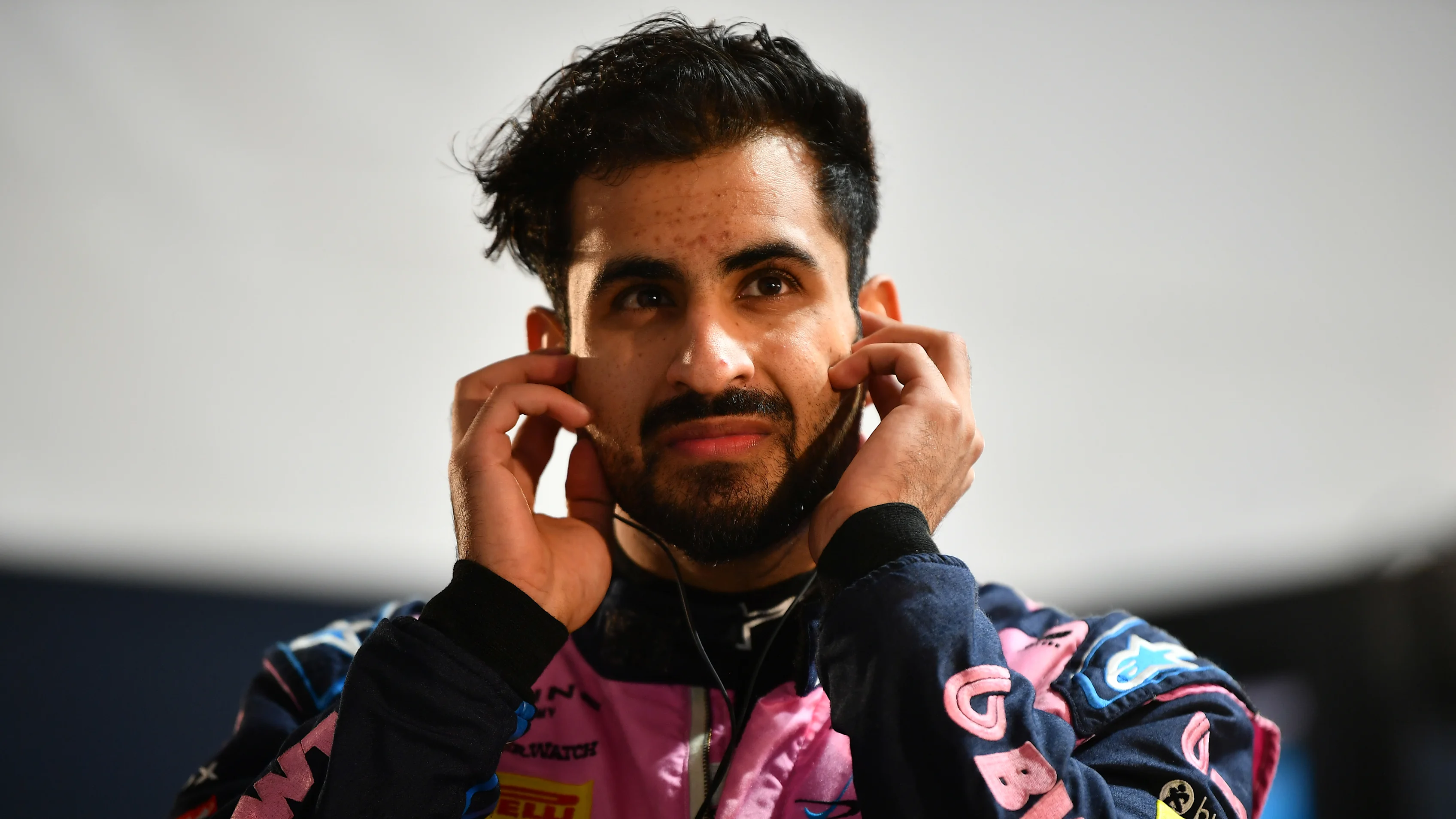 LUSAIL CITY, QATAR - NOVEMBER 28: Kush Maini of India and DAMS Lucas Oil (12) looks on during