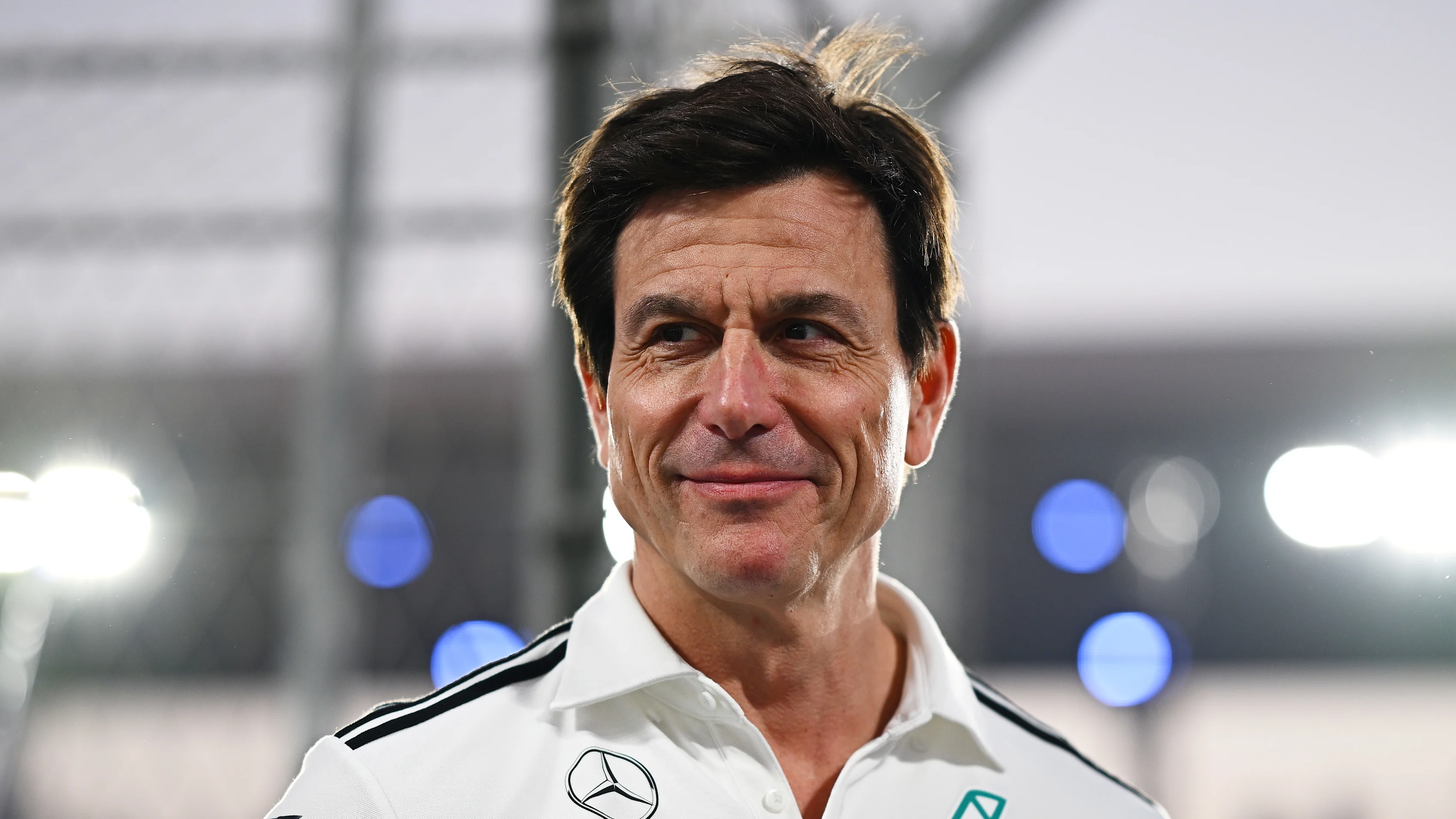 LUSAIL CITY, QATAR - NOVEMBER 29: Toto Wolff, Executive Director of Mercedes AMG Petronas F1 Team