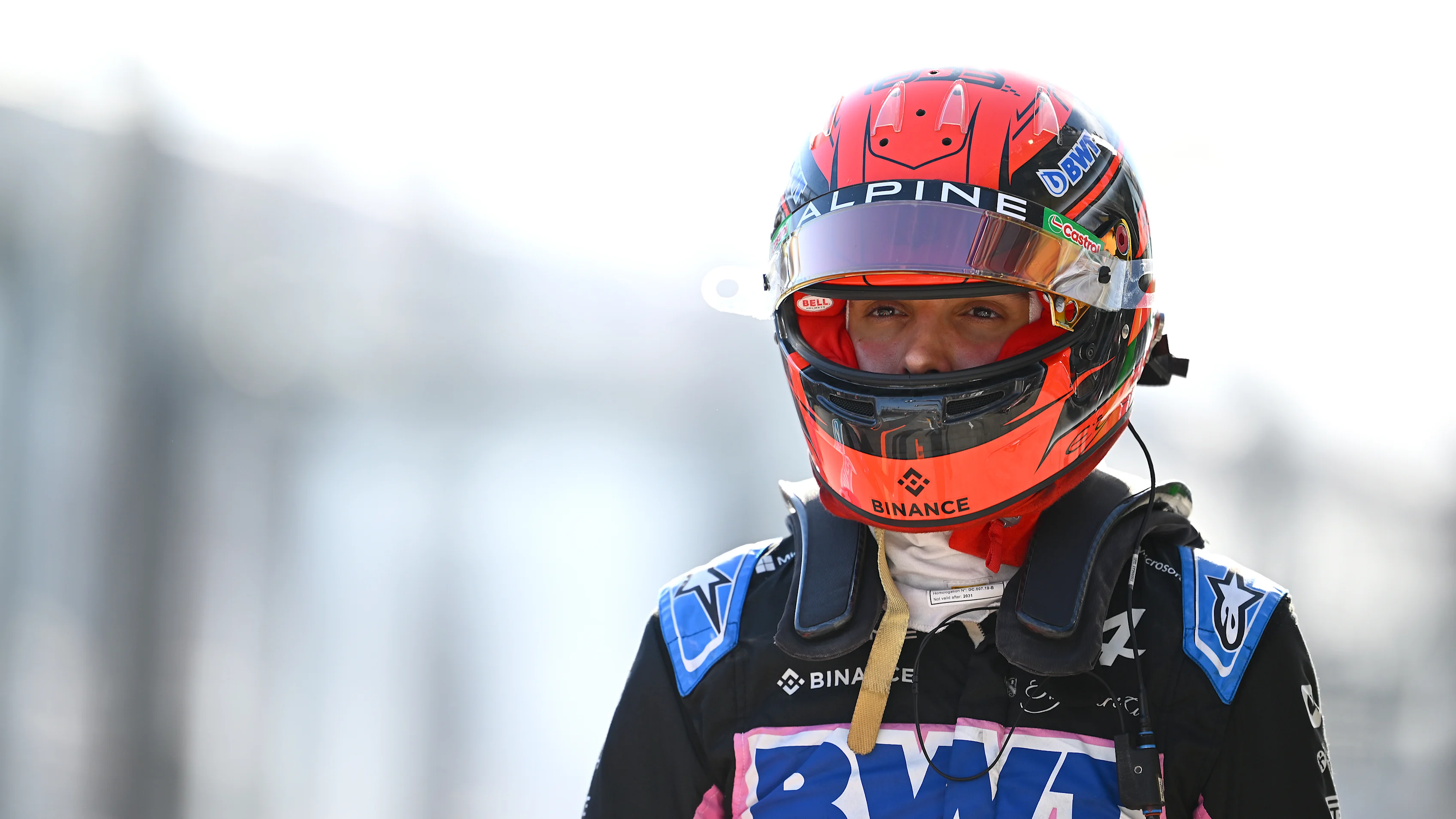 MELBOURNE, AUSTRALIA - MARCH 23: 15th placed qualifier Esteban Ocon of France and Alpine F1 walks