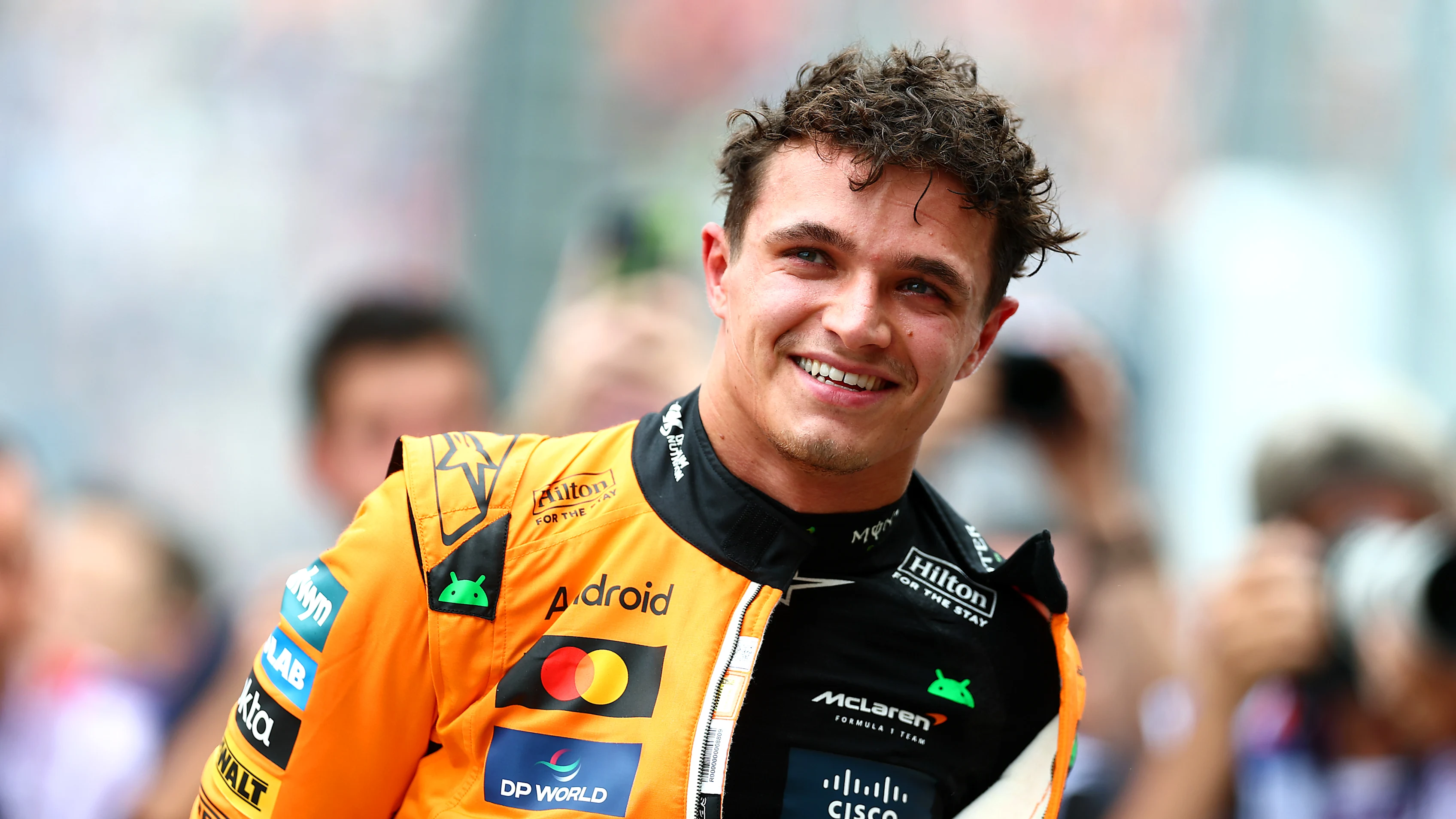MELBOURNE, AUSTRALIA - MARCH 15: Lando Norris of Great Britain driving the (4) McLaren MCL39