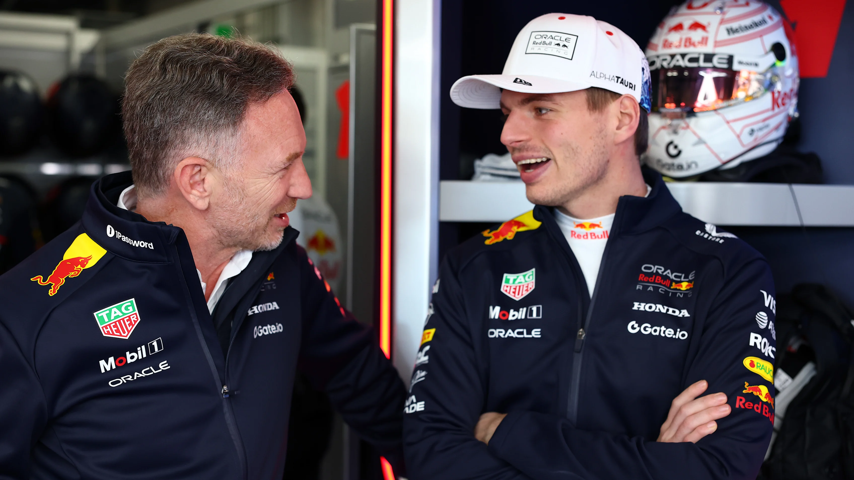 SUZUKA, JAPAN - APRIL 04: Christian Horner, Team Principal of Oracle Red Bull Racing and Max
