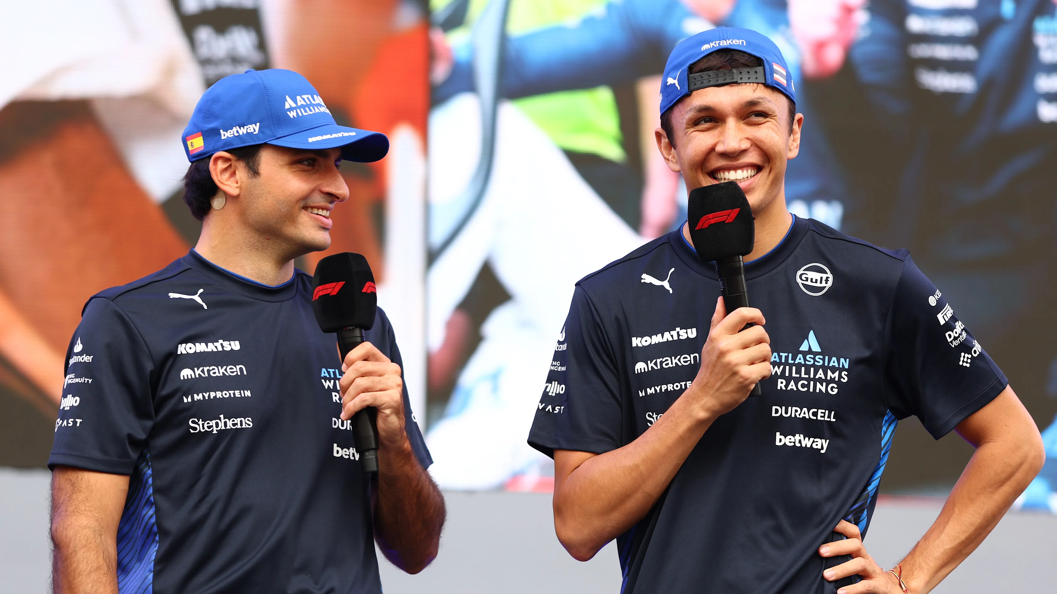 ABU DHABI, UNITED ARAB EMIRATES - DECEMBER 05: Carlos Sainz of Spain and Williams and Alexander