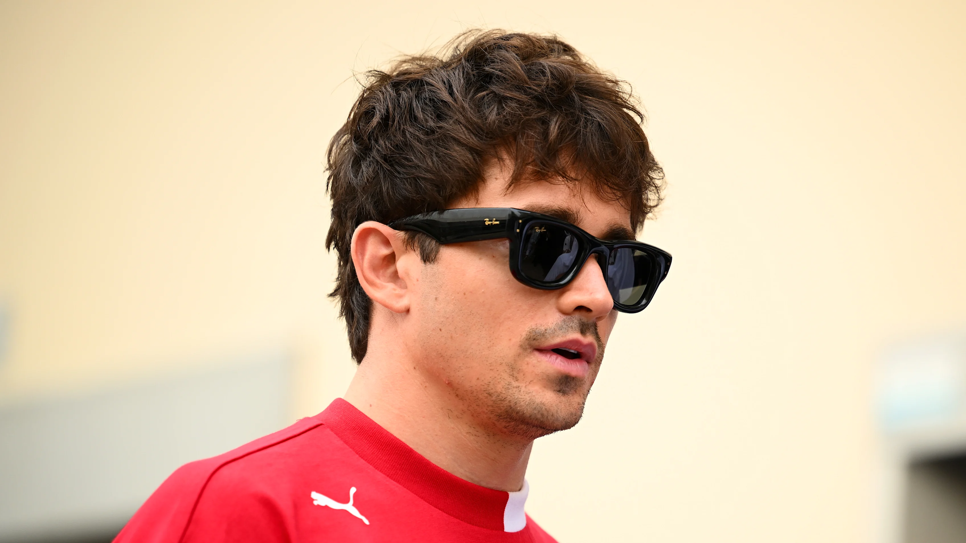 ABU DHABI, UNITED ARAB EMIRATES - DECEMBER 05: Charles Leclerc of Monaco and Scuderia Ferrari looks