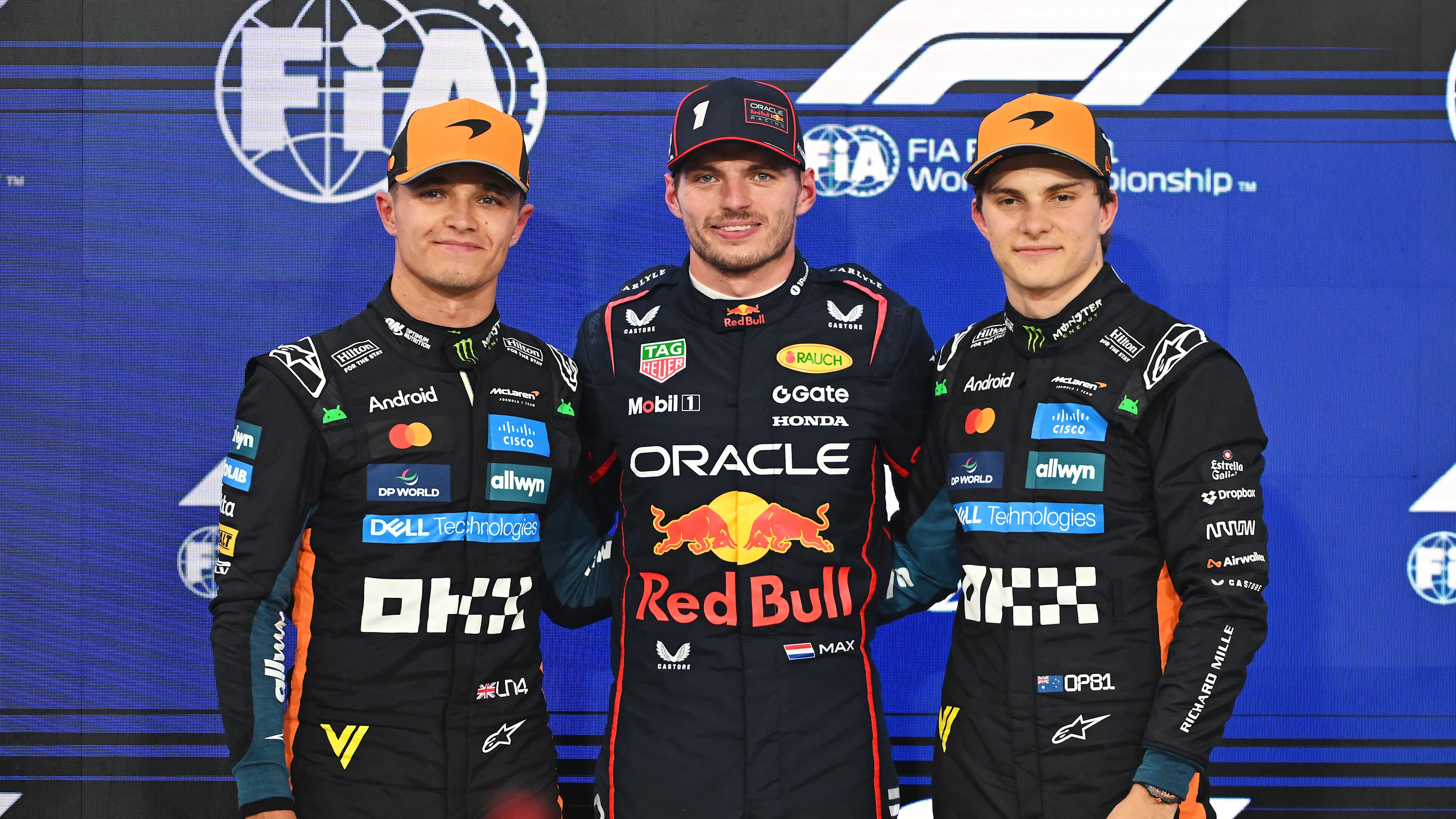 ABU DHABI, UNITED ARAB EMIRATES - DECEMBER 06: Pole position qualifier Max Verstappen of the