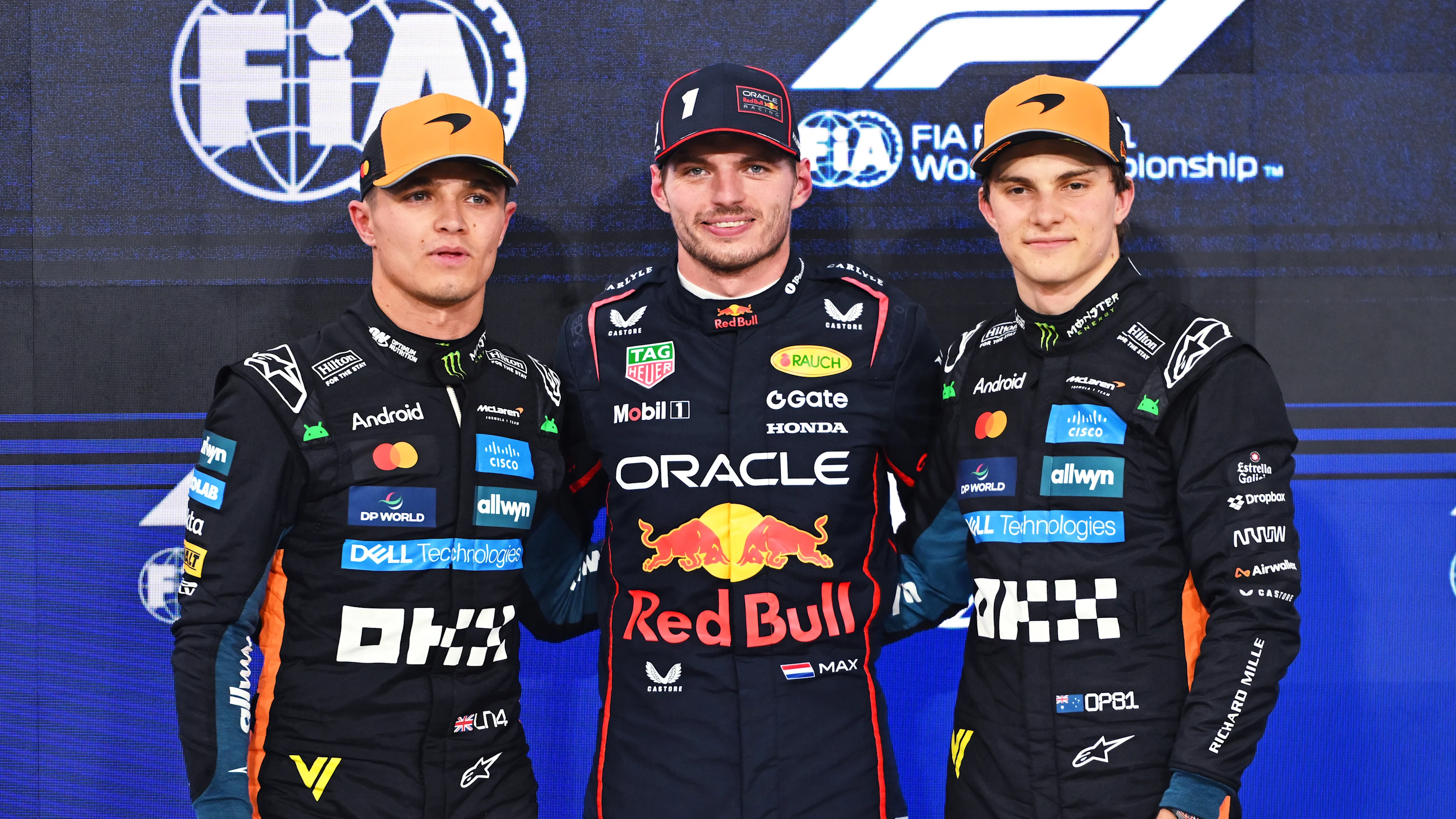 ABU DHABI, UNITED ARAB EMIRATES - DECEMBER 06: Pole position qualifier Max Verstappen of the