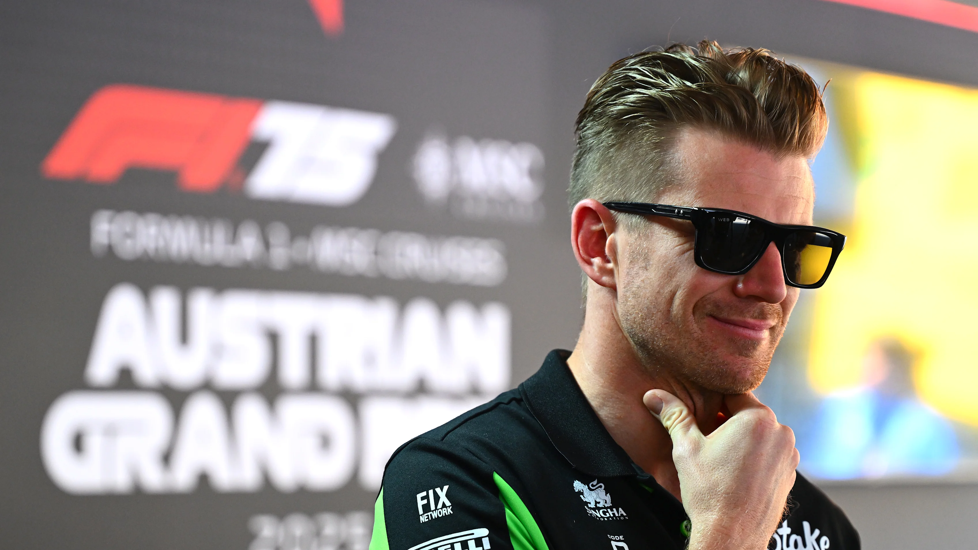 SPIELBERG, AUSTRIA - JUNE 26: Nico Hulkenberg of Germany and Stake F1 Team Kick Sauber looks on