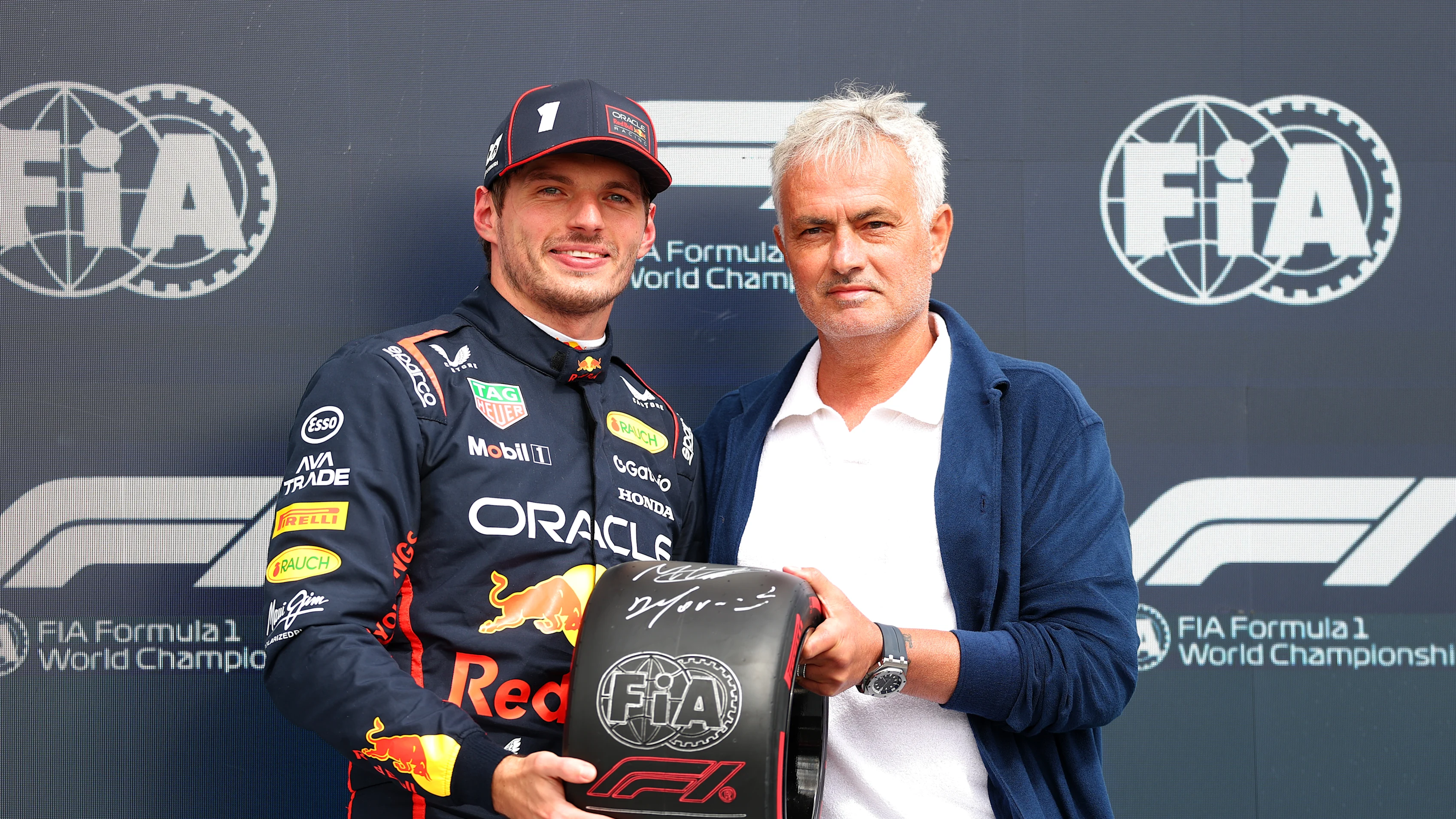 NORTHAMPTON, ENGLAND - JULY 05: Max Verstappen of the Netherlands driving the (1) Oracle Red Bull