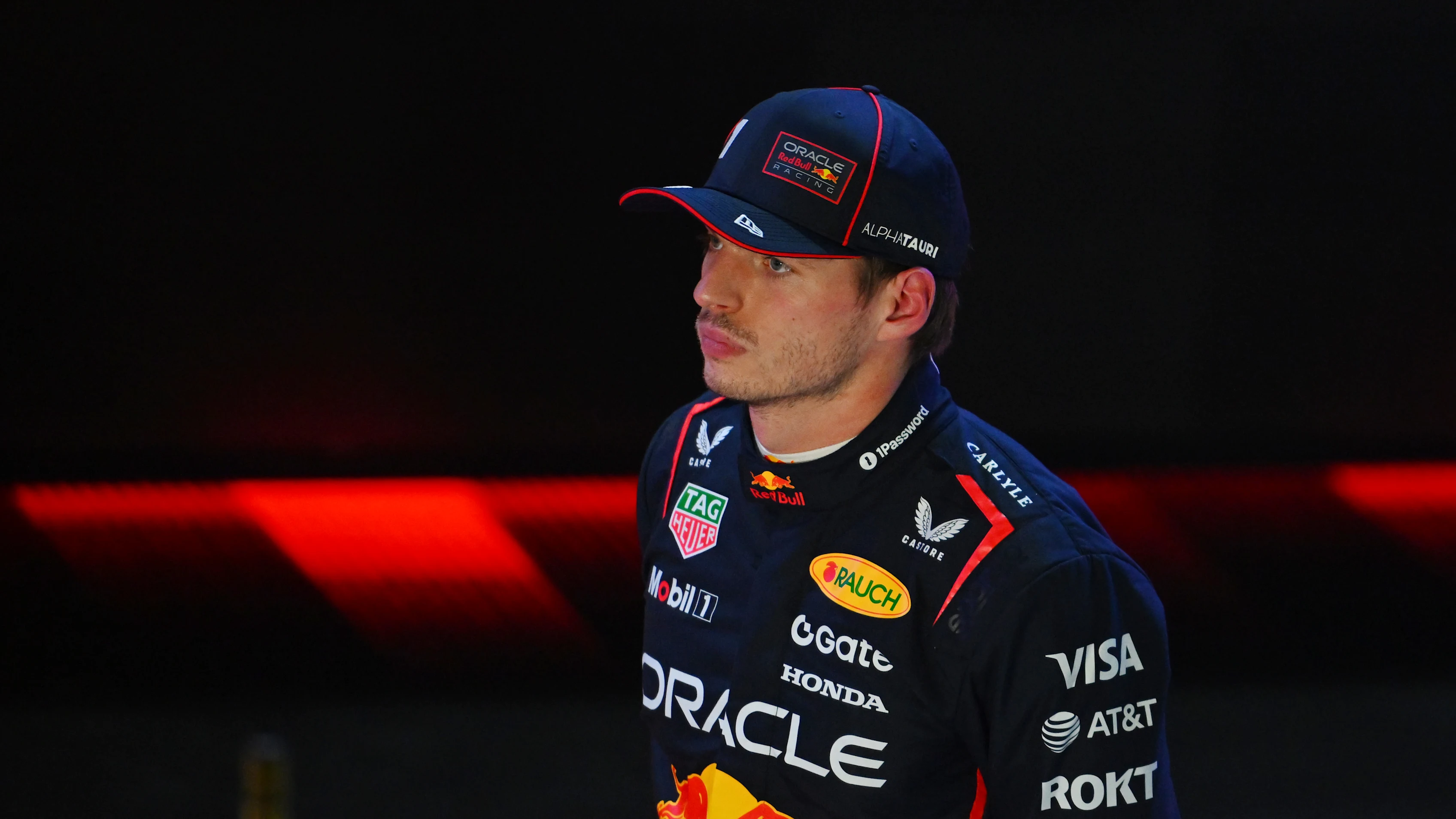 LUSAIL CITY, QATAR - NOVEMBER 29: Third placed qualifier Max Verstappen of the Netherlands and