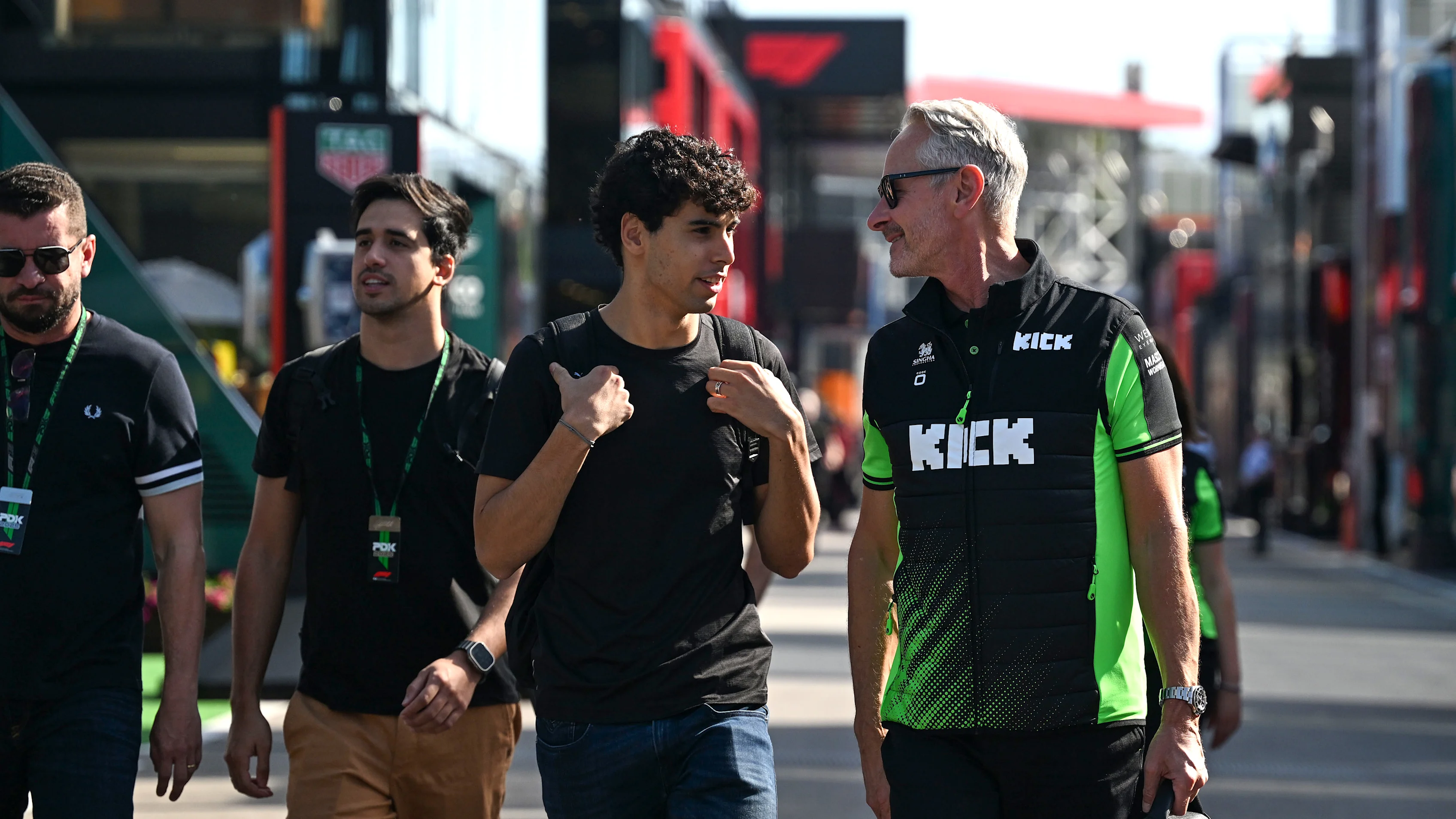 BARCELONA, SPAIN - MAY 29: Gabriel Bortoleto of Brazil and Stake F1 Team Kick Sauber and Jonathan