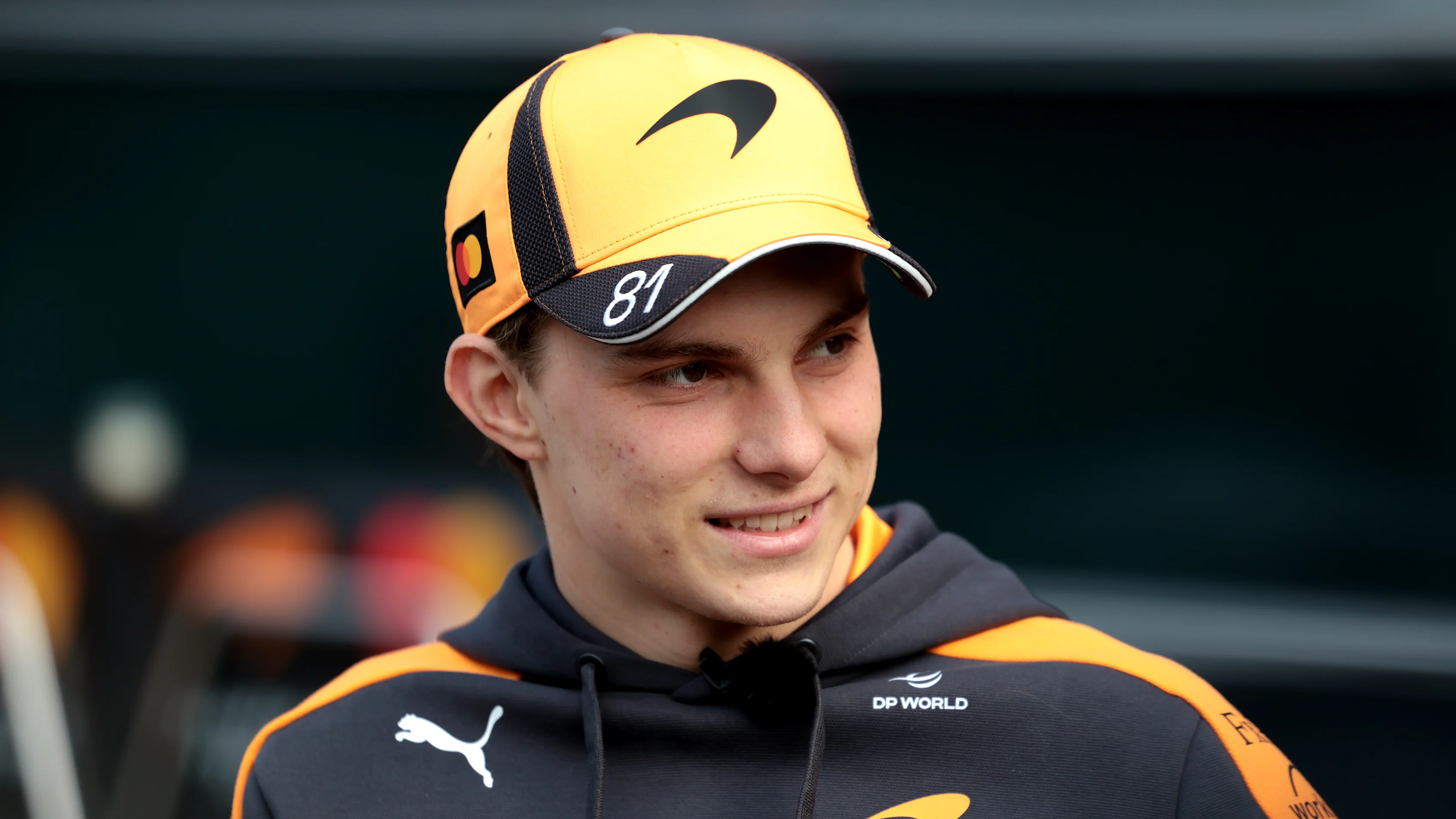 SHANGHAI, CHINA - MARCH 12: Oscar Piastri of Australia and McLaren looks on in the Paddock during