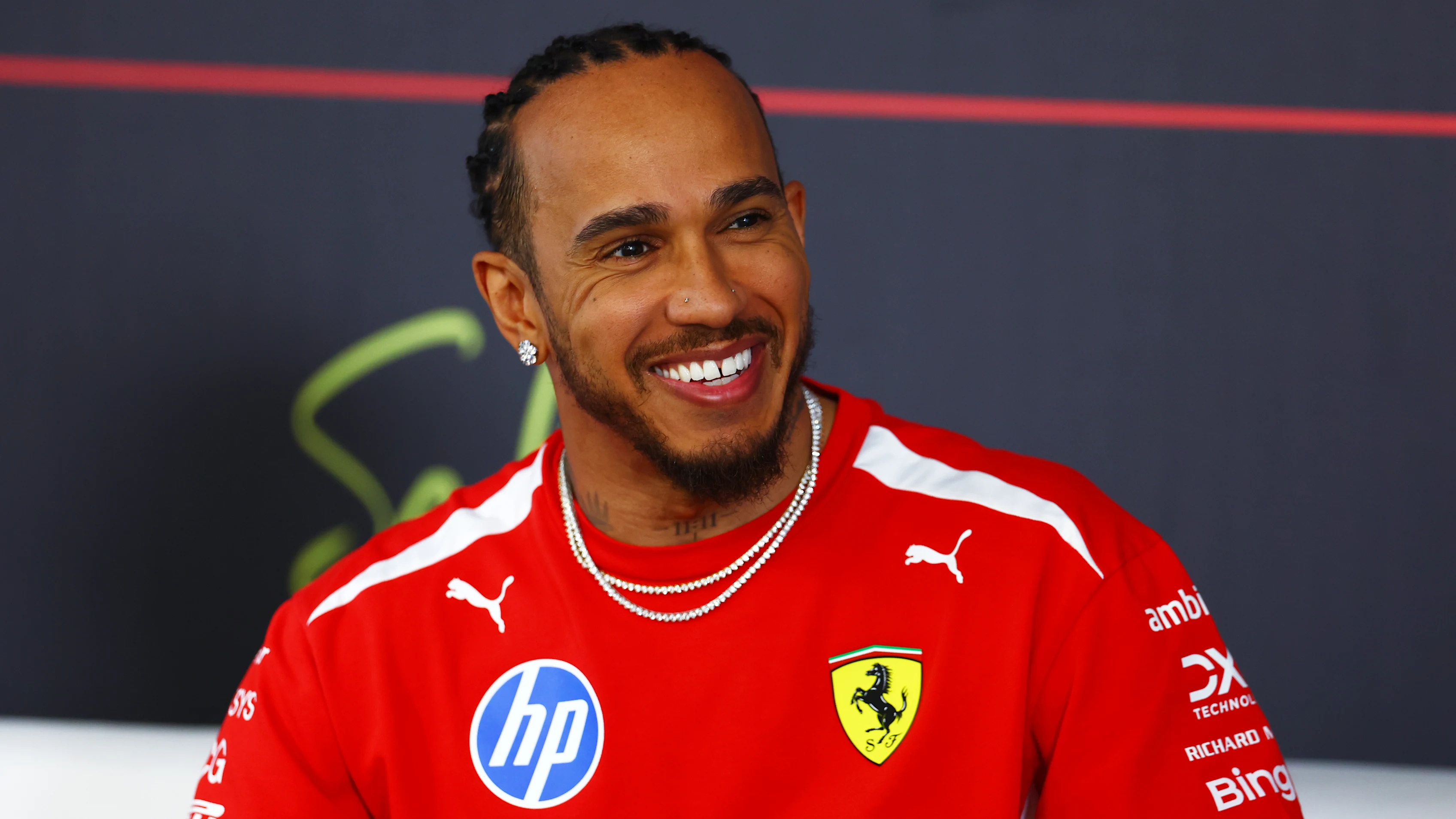 BAHRAIN, BAHRAIN - FEBRUARY 18: Lewis Hamilton of Great Britain and Scuderia Ferrari in the Drivers