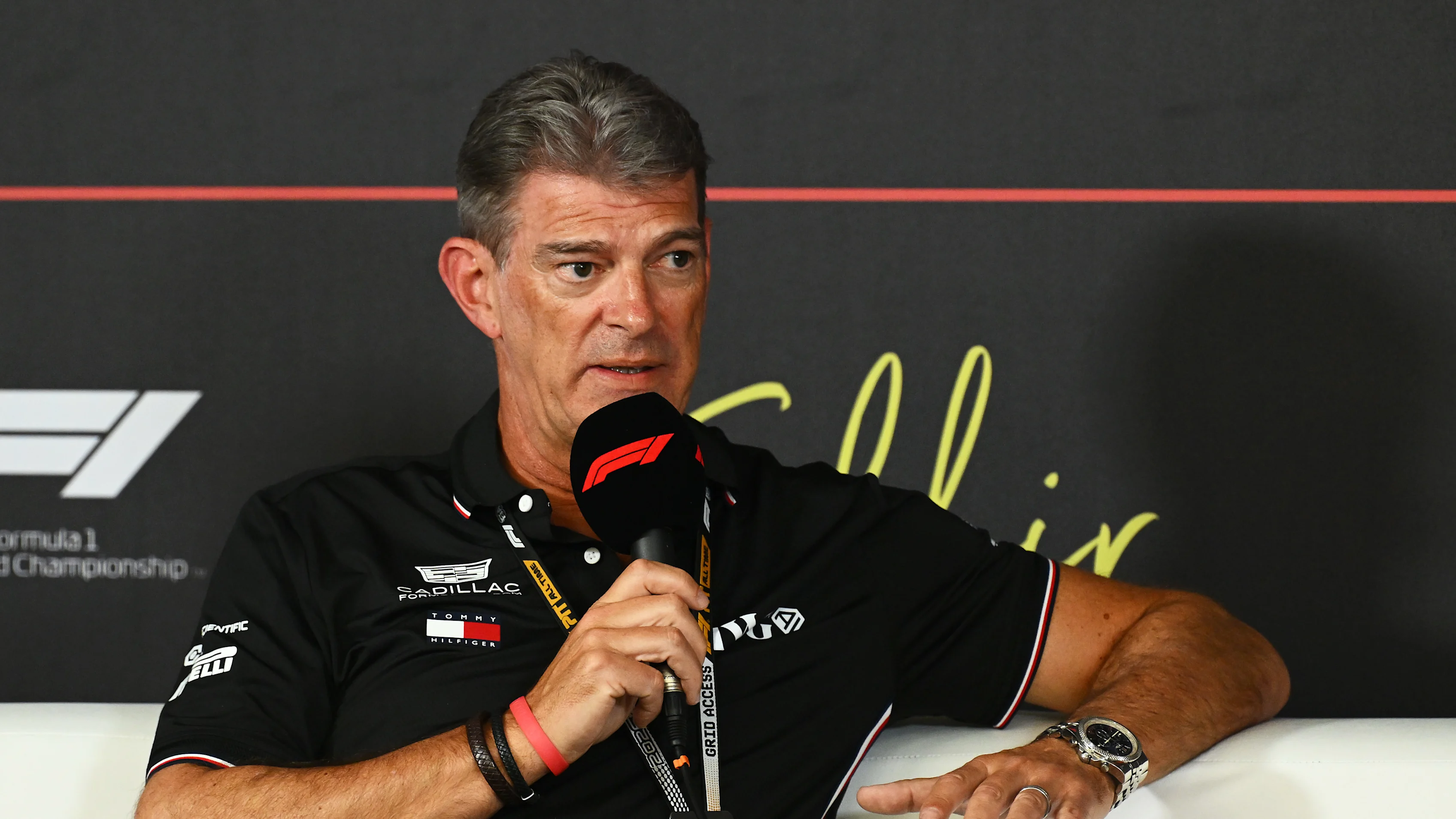 BAHRAIN, BAHRAIN - FEBRUARY 19: Graeme Lowdon, Team Principal of Cadillac F1 Team in the Team