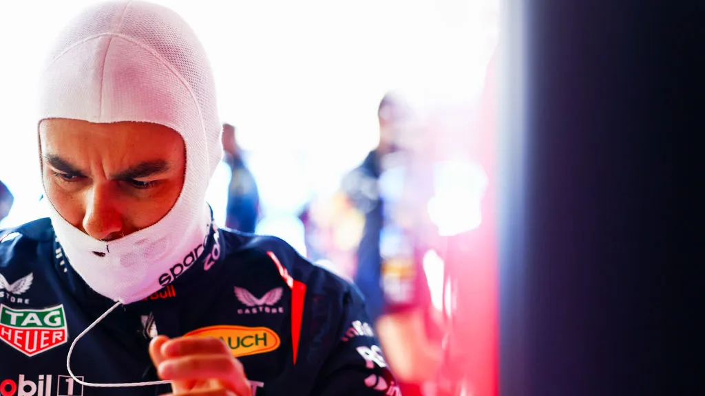 SUZUKA, JAPAN - SEPTEMBER 24: Sergio Perez of Mexico and Oracle Red Bull Racing prepares to drive
