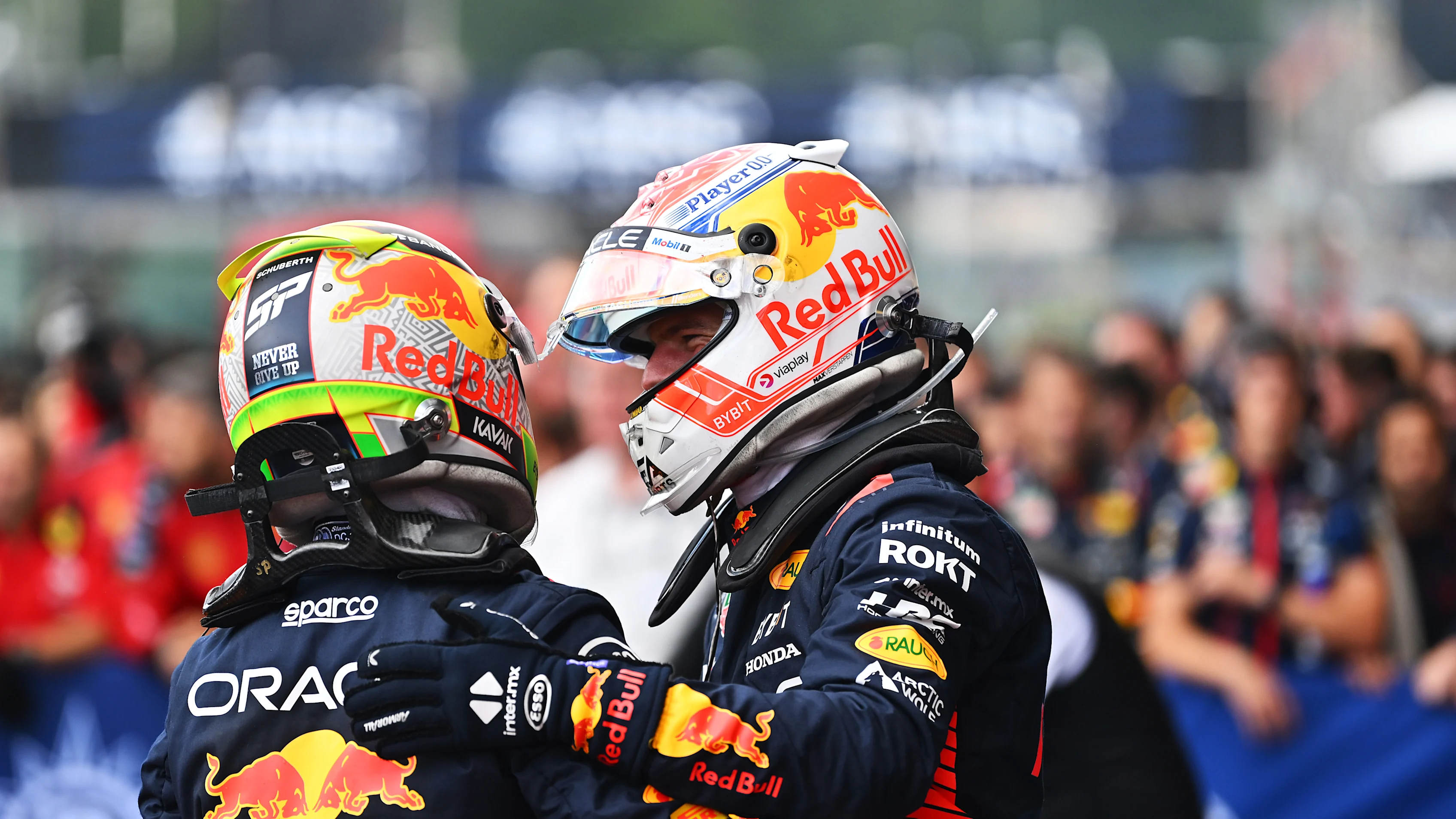 SPA, BELGIUM - JULY 30: Race winner Max Verstappen of the Netherlands and Oracle Red Bull Racing
